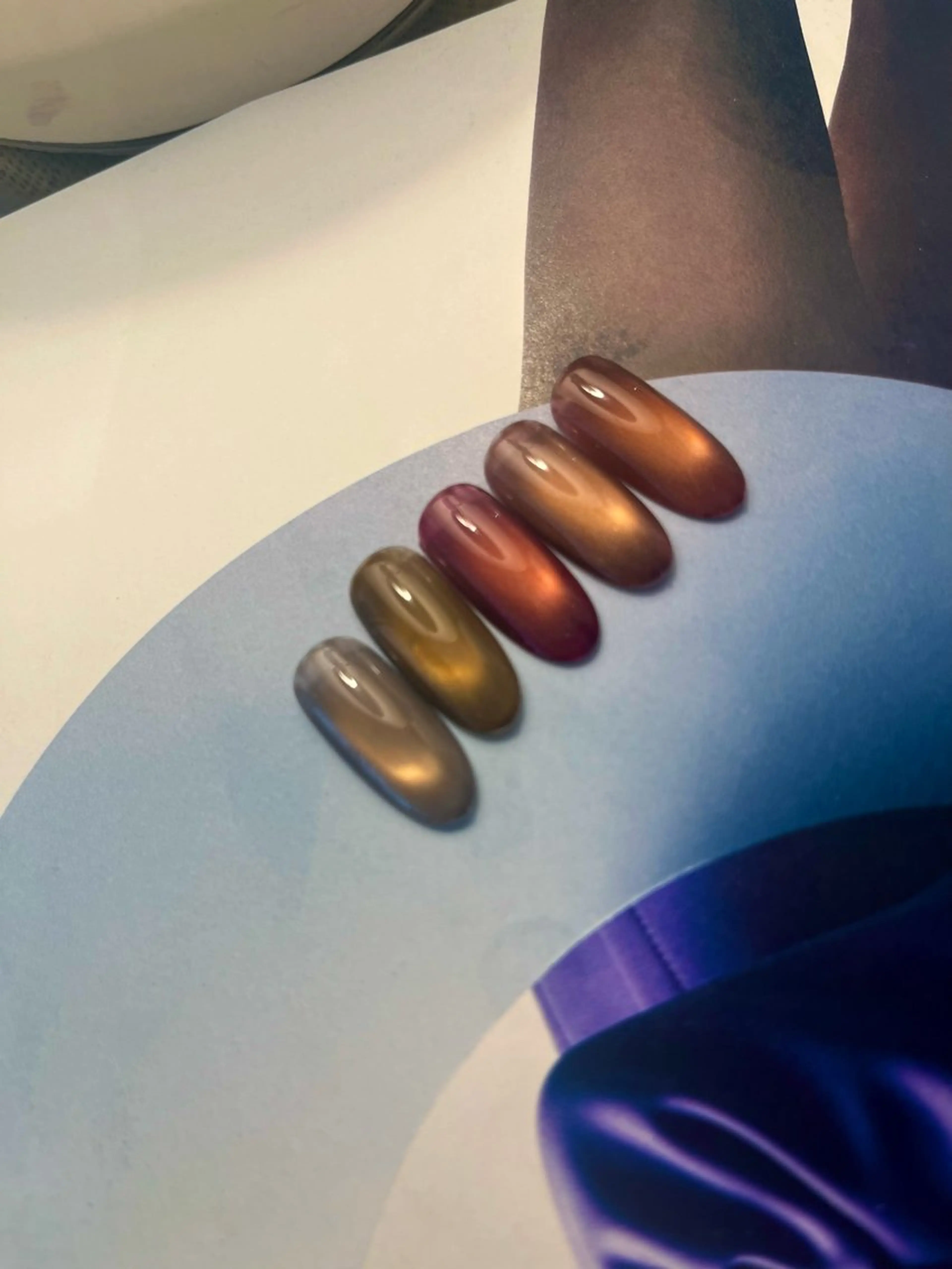 ネイル マグネットネイル ハンドネイル Berry coco nail所属・Berry coco SAIKAのネイルデザイン