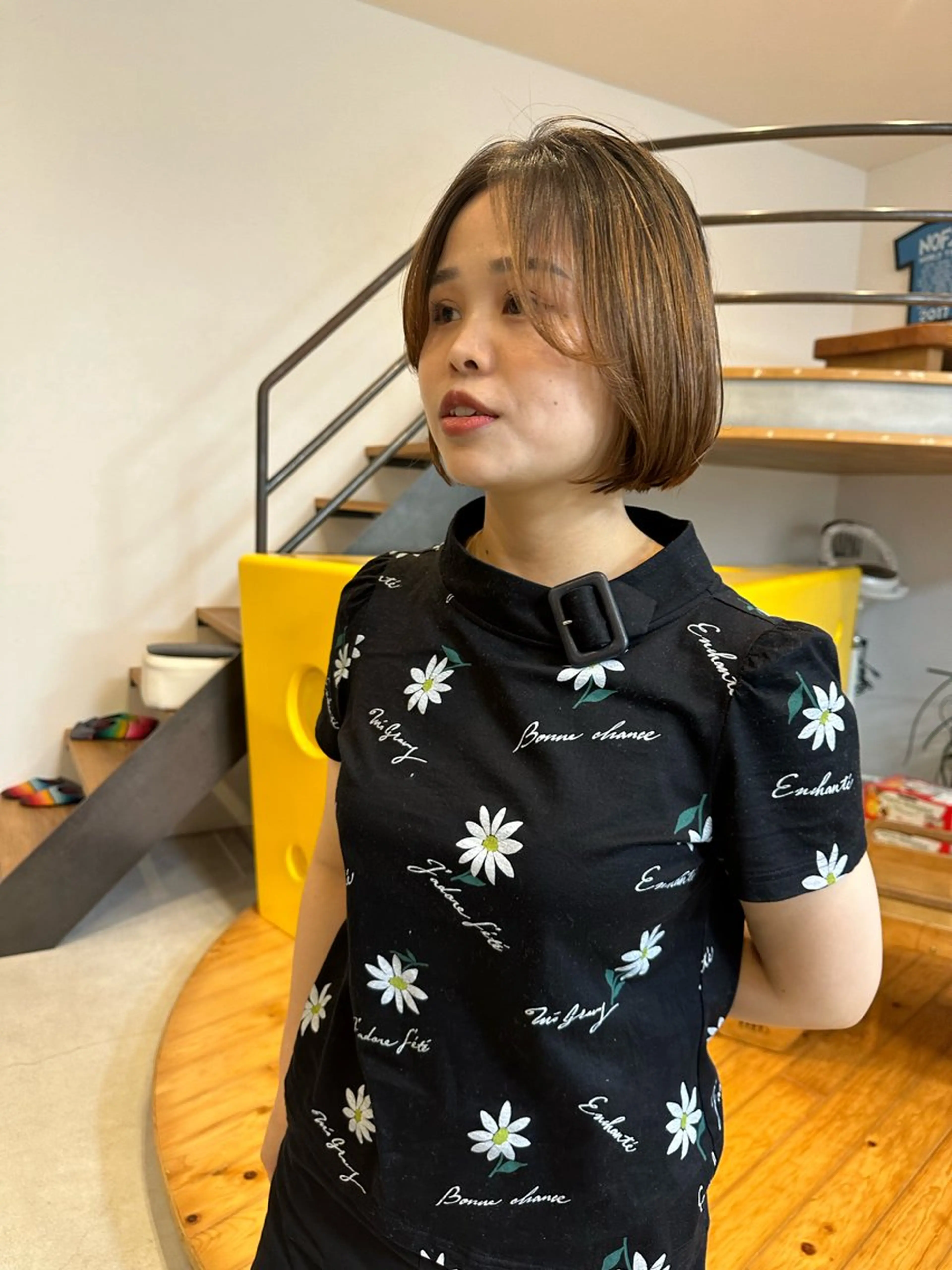 ショート ボブ Salt所属・【Salt】 ミオリのヘアスタイル