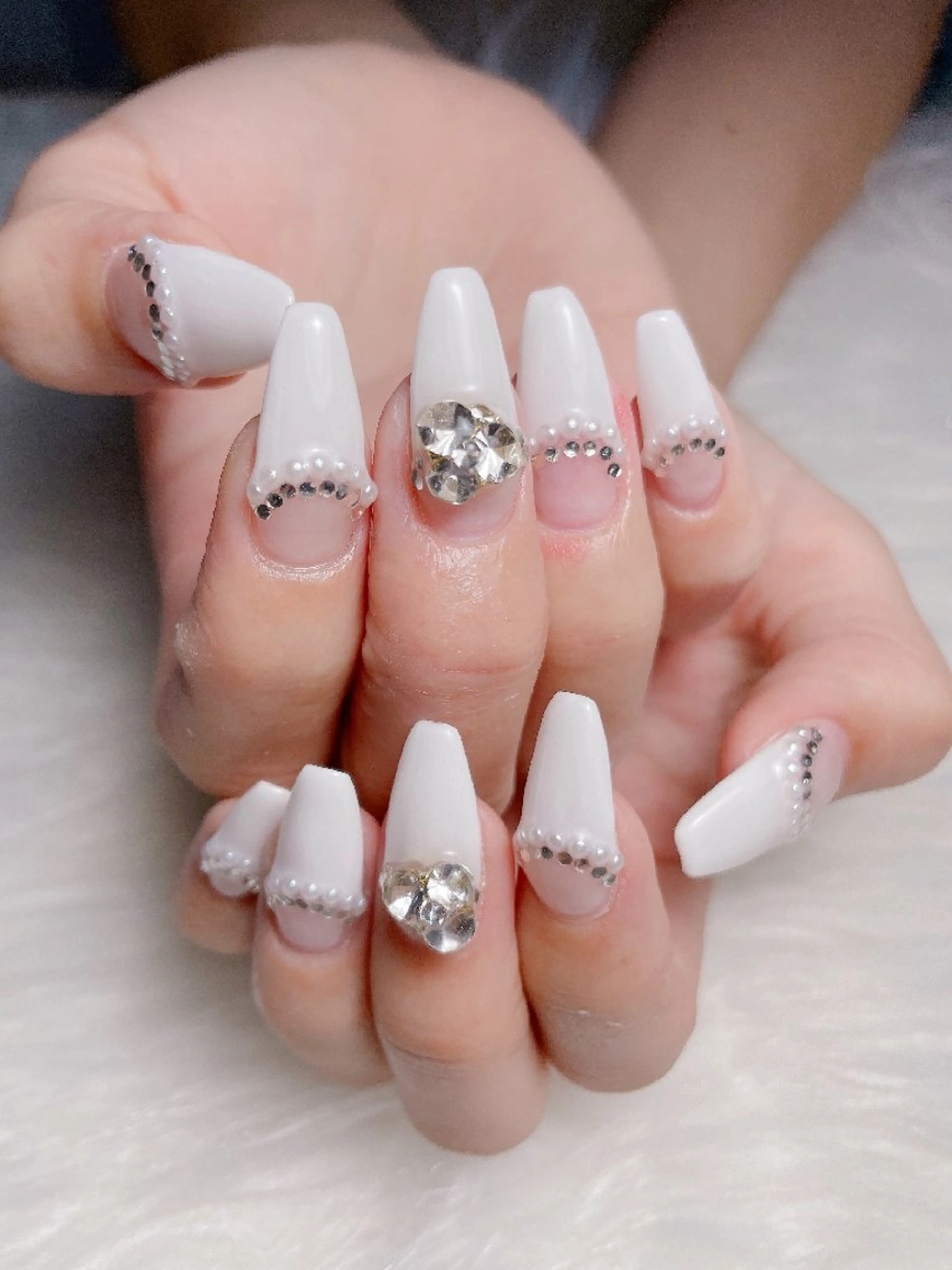 ネイル 🎀Yumi✨ 長さ出し専門のネイルデザイン