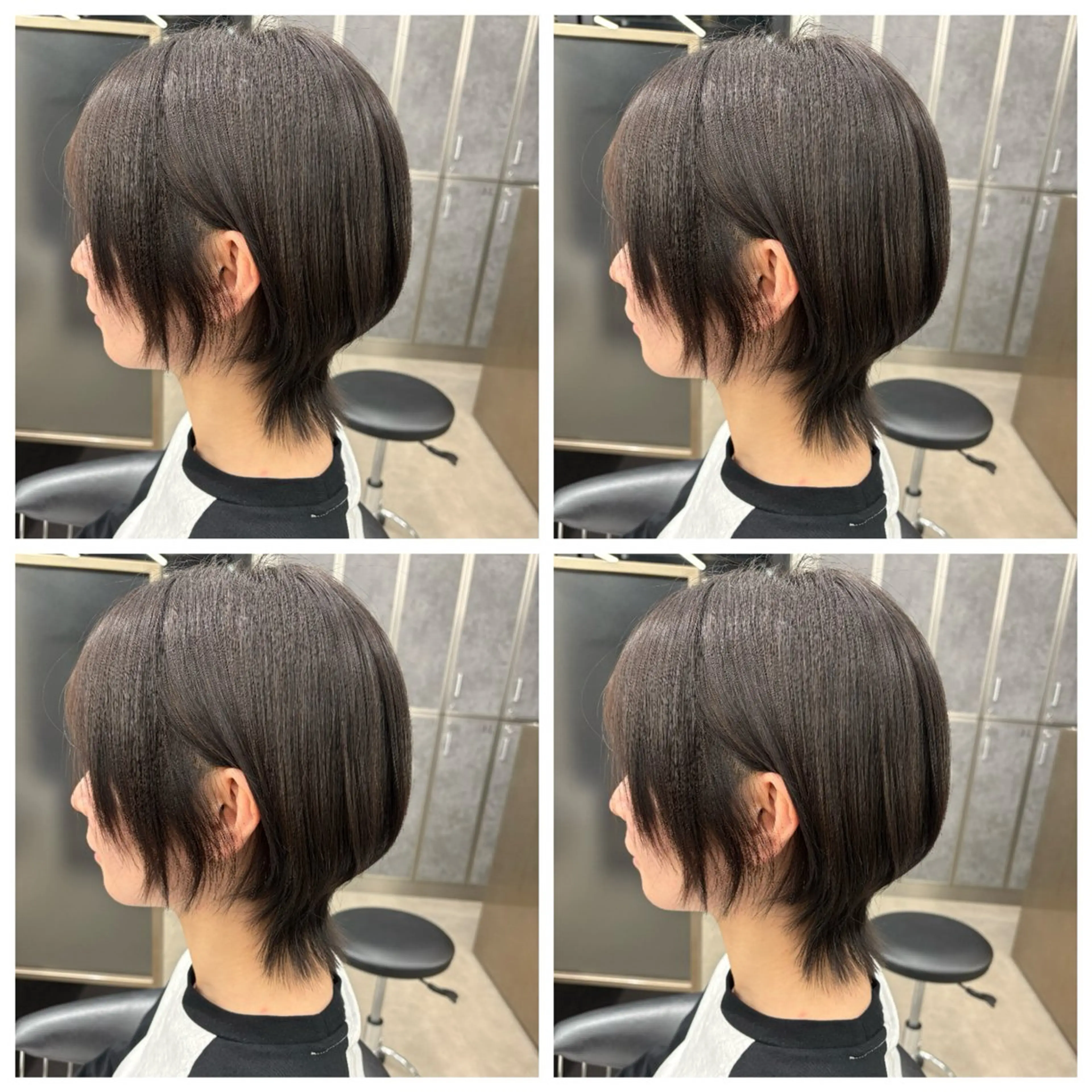 レディースカット💇‍♀️ ショートボブ​〜​ショートの長さのみ　　　　　シャンプー込み🧴の写真