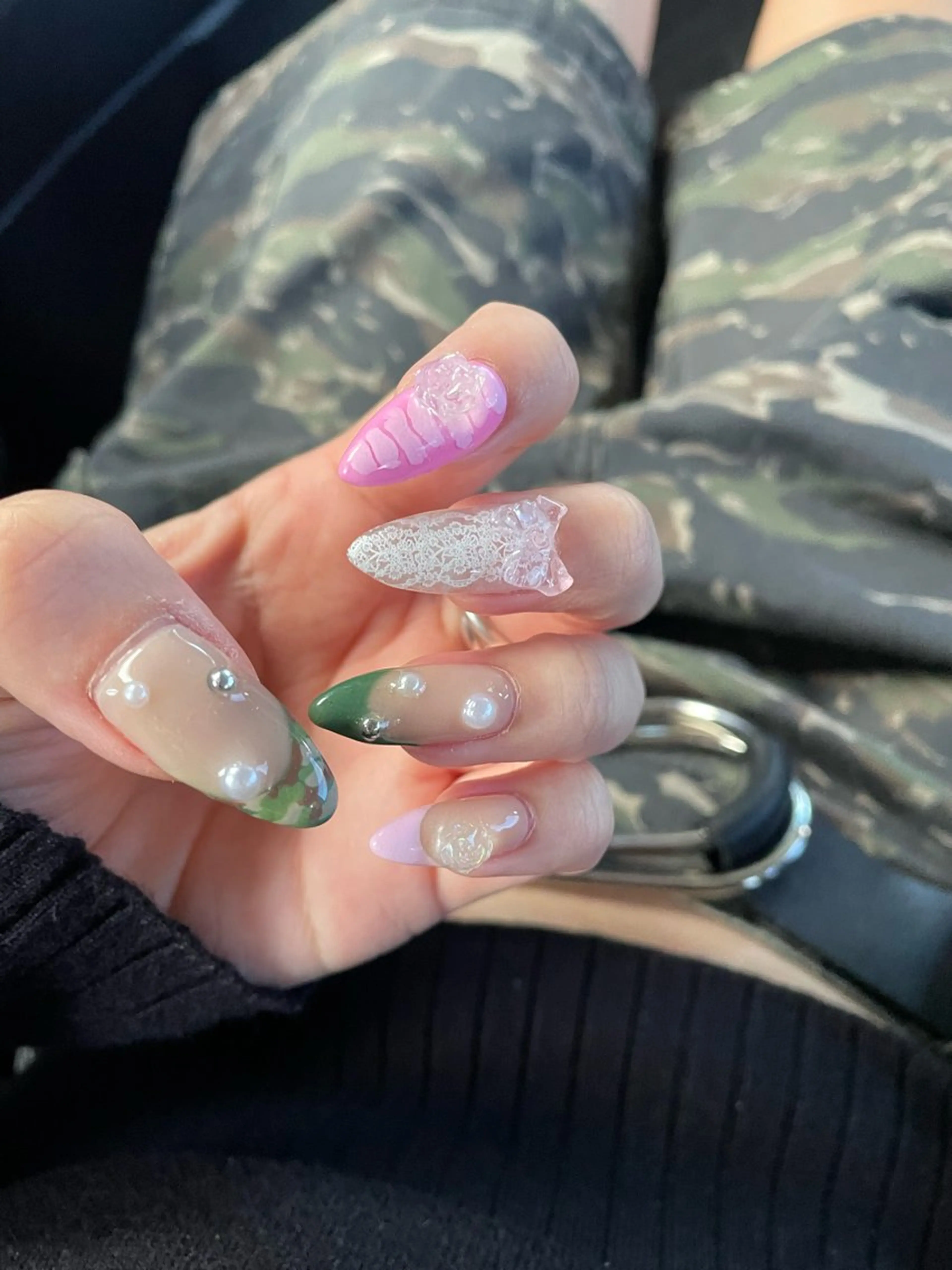 ネイル ハンドネイル フットネイル ネイルサロンアネラ所属・Nail💞 rinakoのネイルデザイン