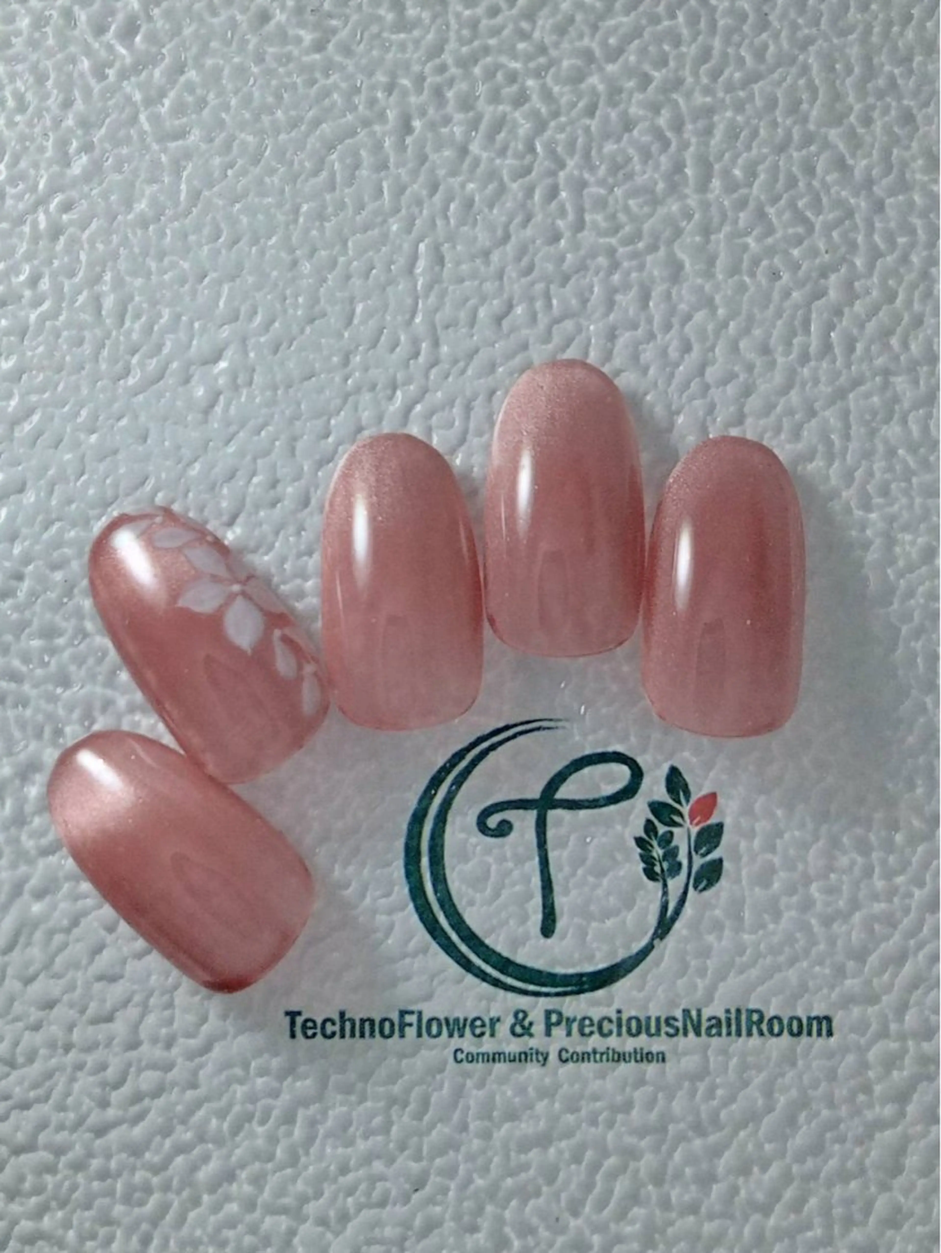 ネイル フラワーネイル precious nail room所属・precious nail  roomのネイルデザイン