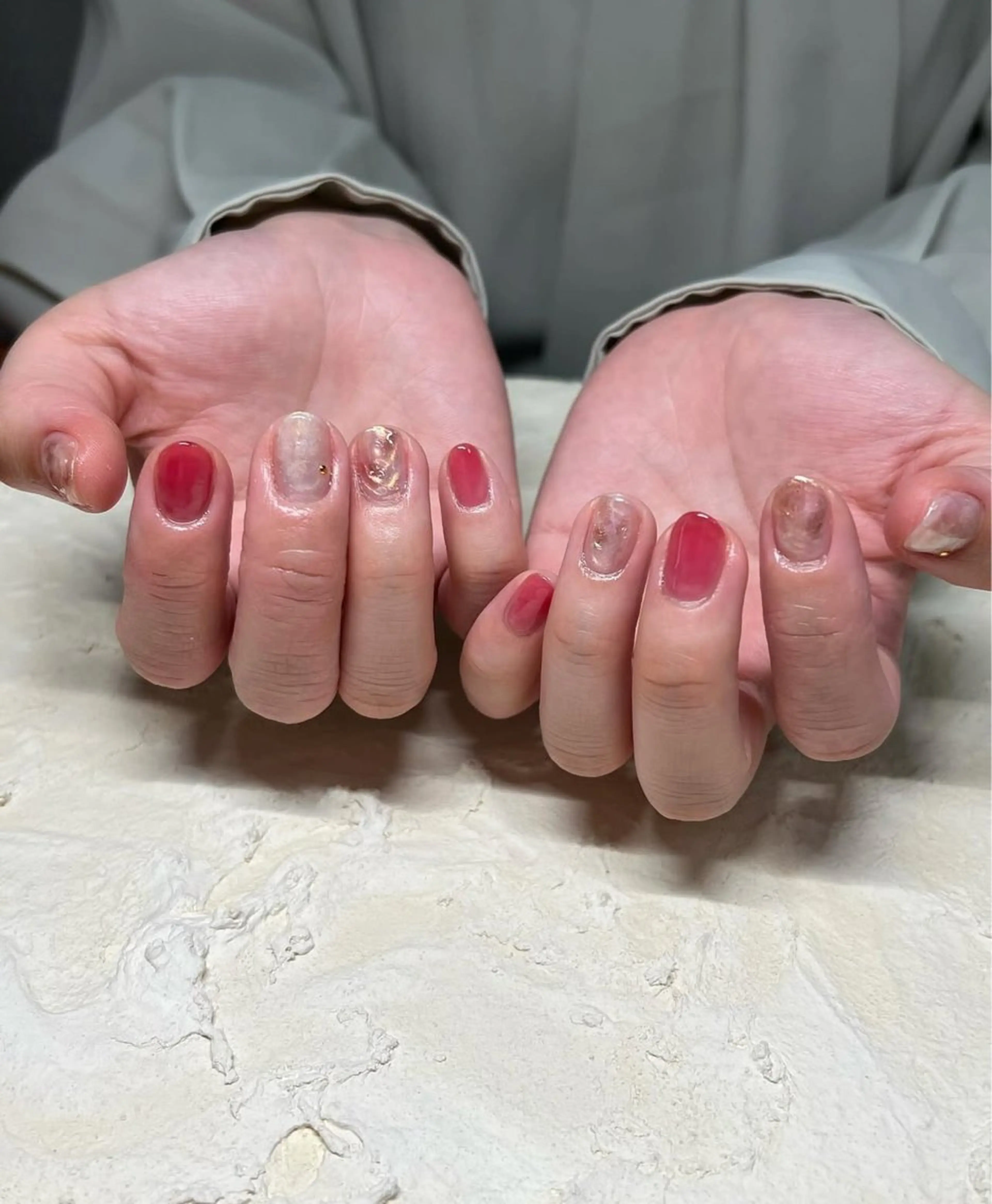 ネイル ホワイト solnail&eyelash所属・川村 杏花のネイルデザイン