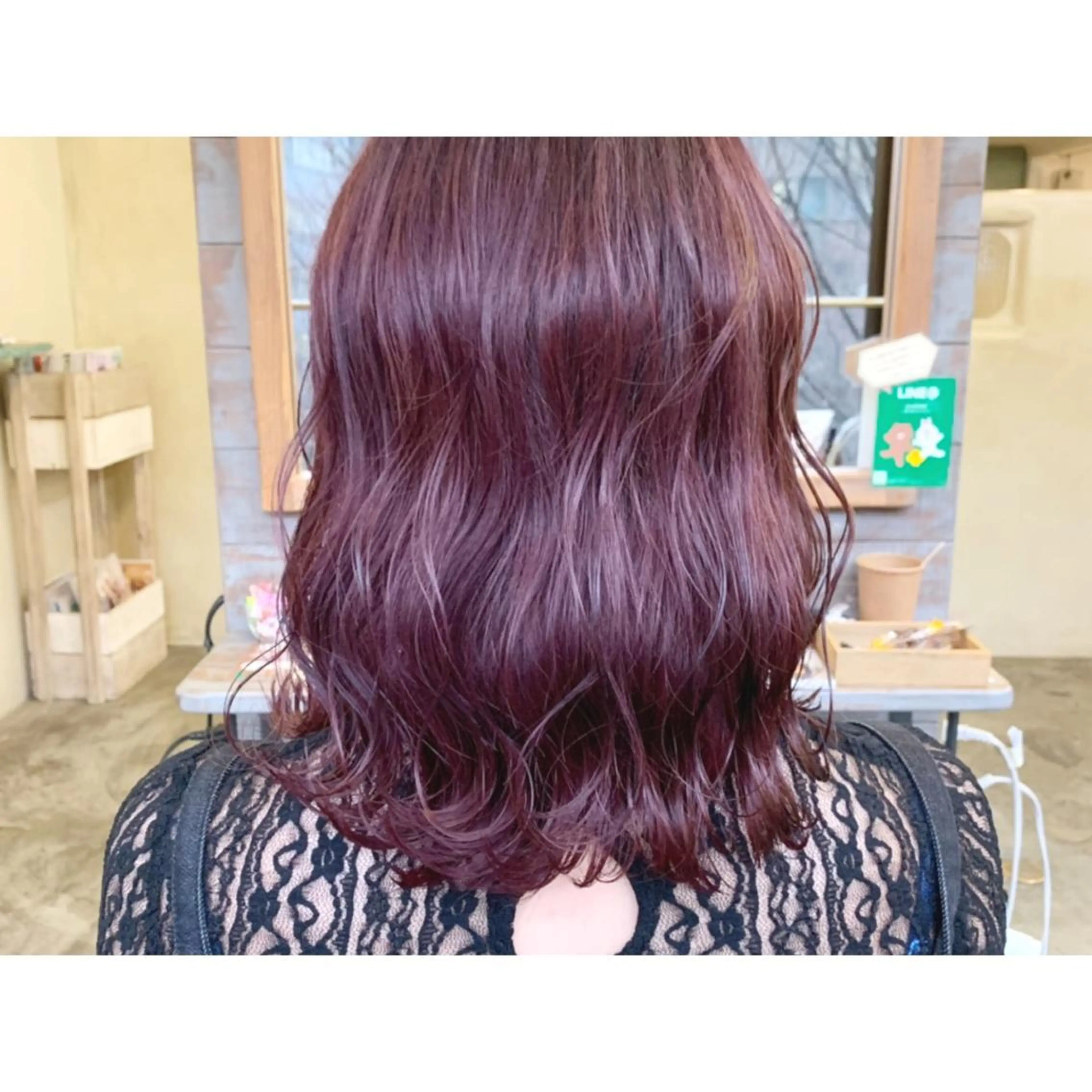 セミロング merci.所属・🌻あいり merci.🌻のヘアスタイル