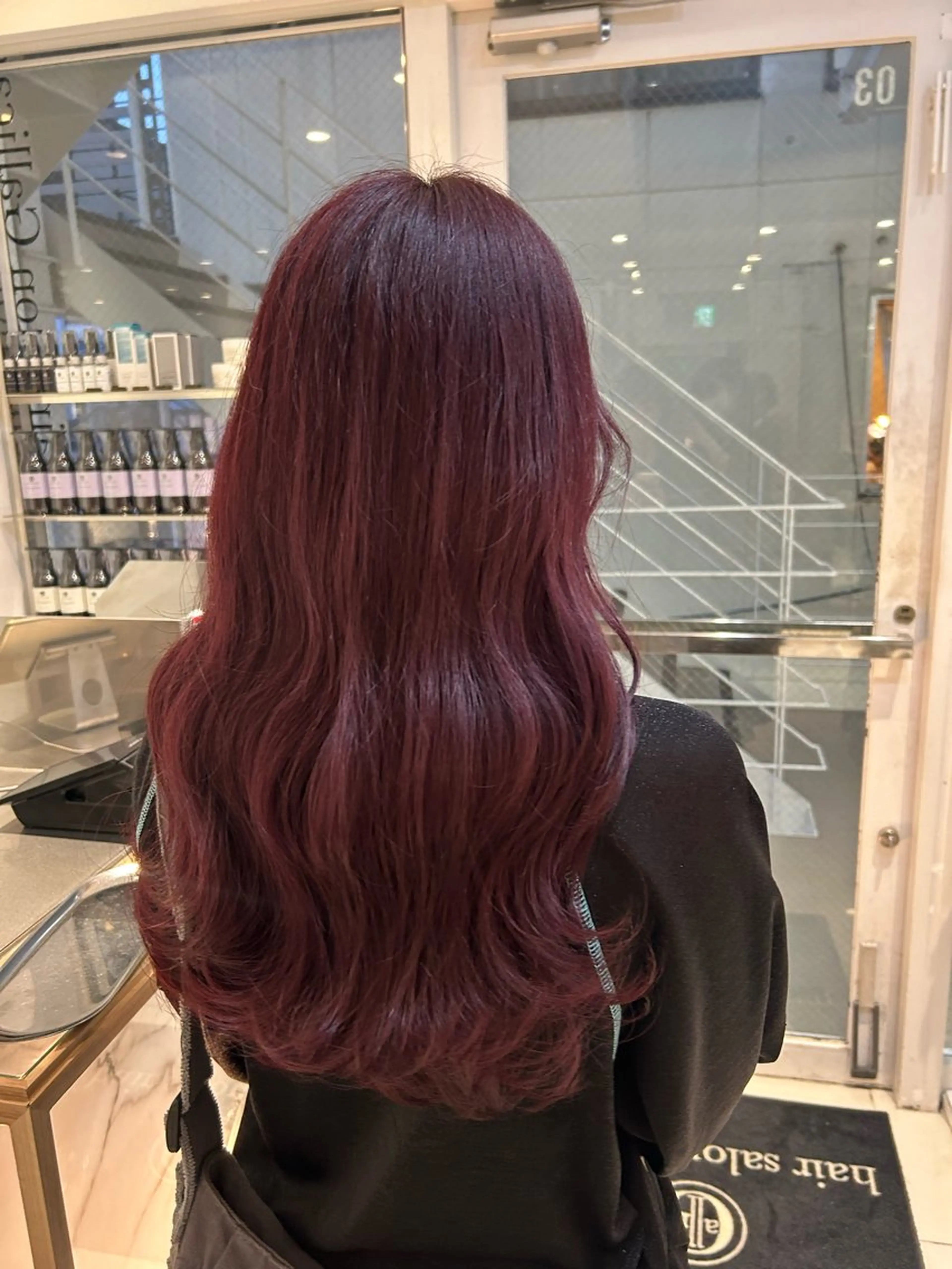 ロング カラー ピンクカラー 《暖色/韓国hair 》🇰🇷桑原ユキネのヘアスタイル