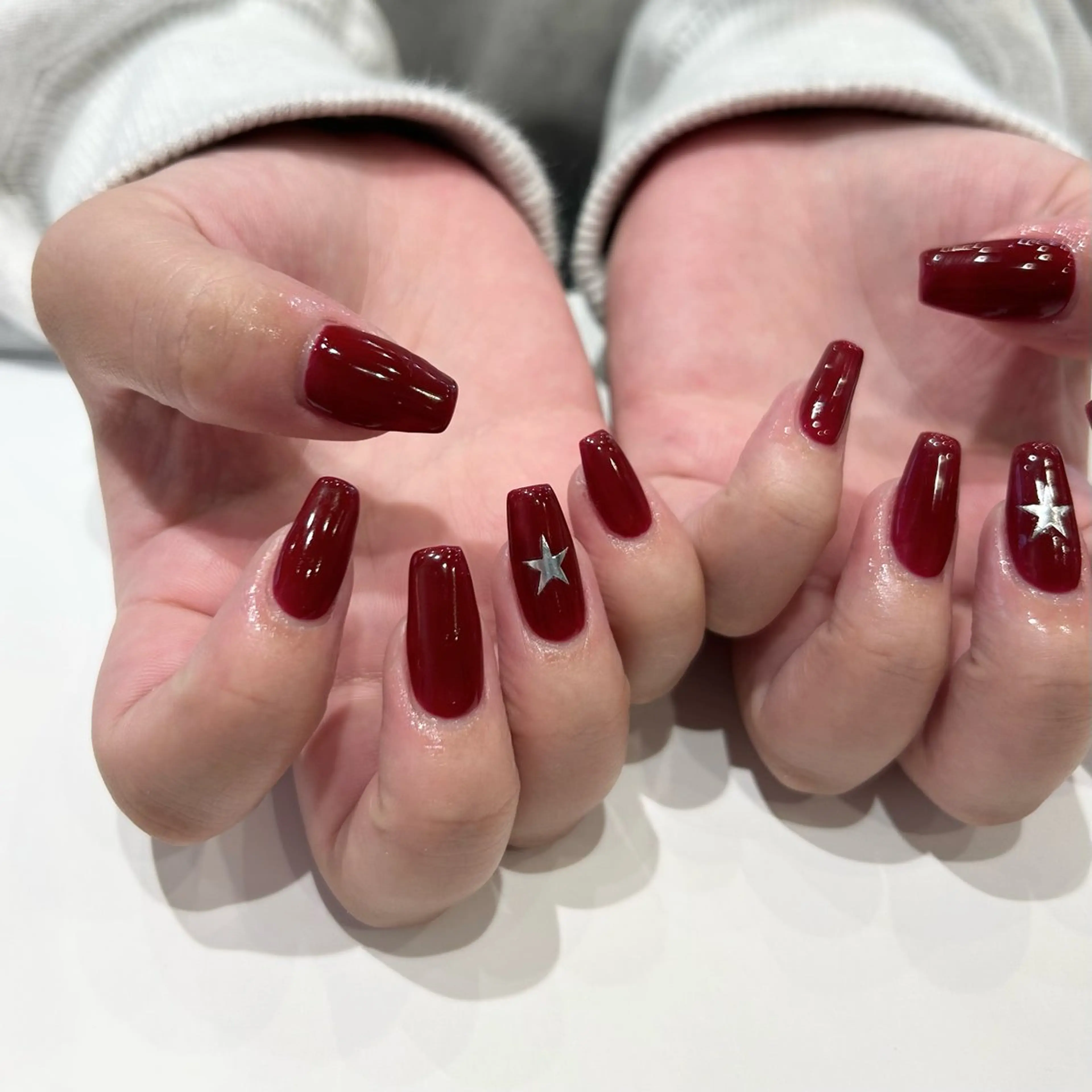 ネイル ハンドネイル nail ♡" Riri韓国ガーリーのネイルデザイン