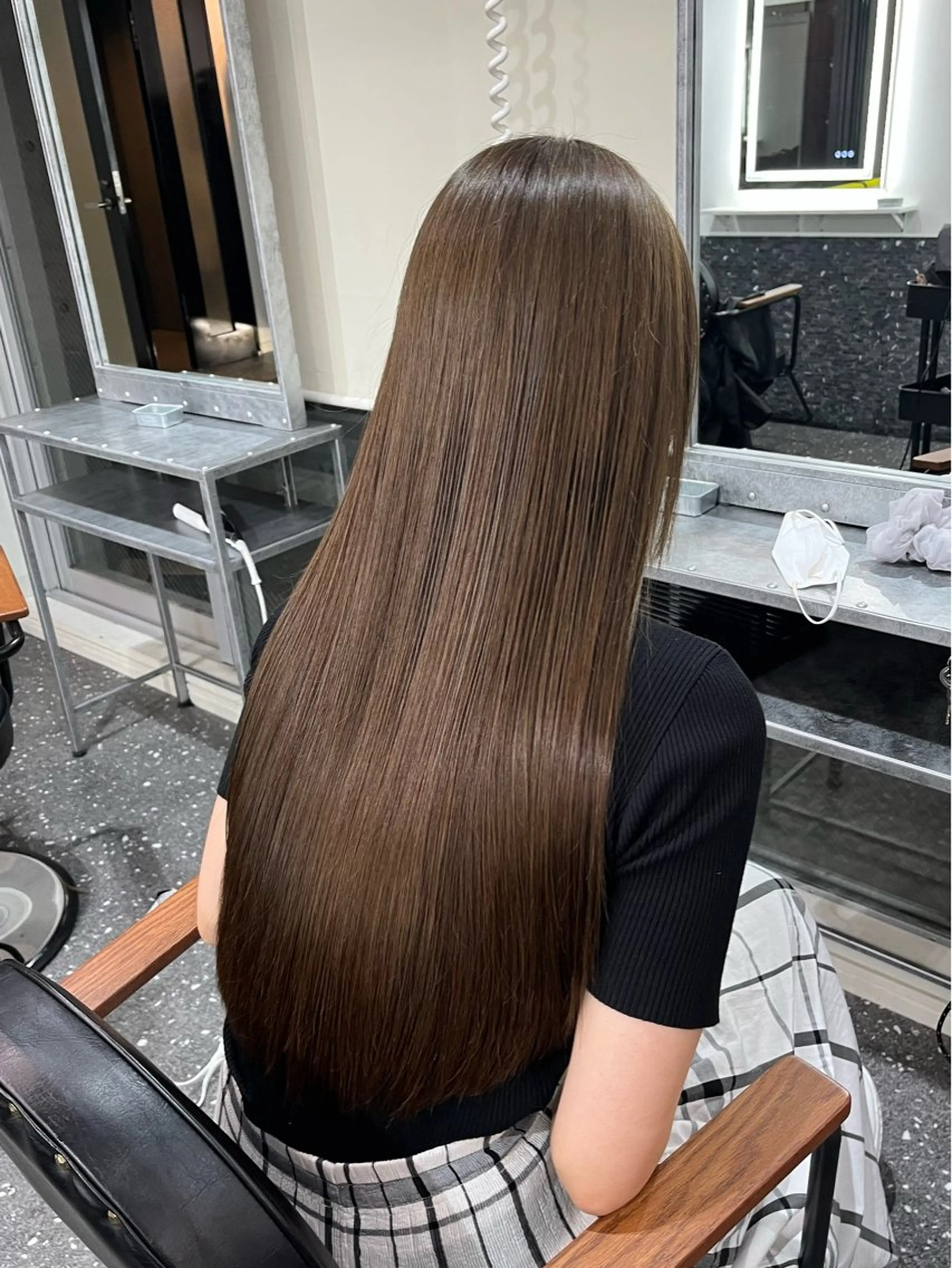 ロング カラー カット ヘアカラー トリートメント 透明感✨ SAKIのヘアスタイル