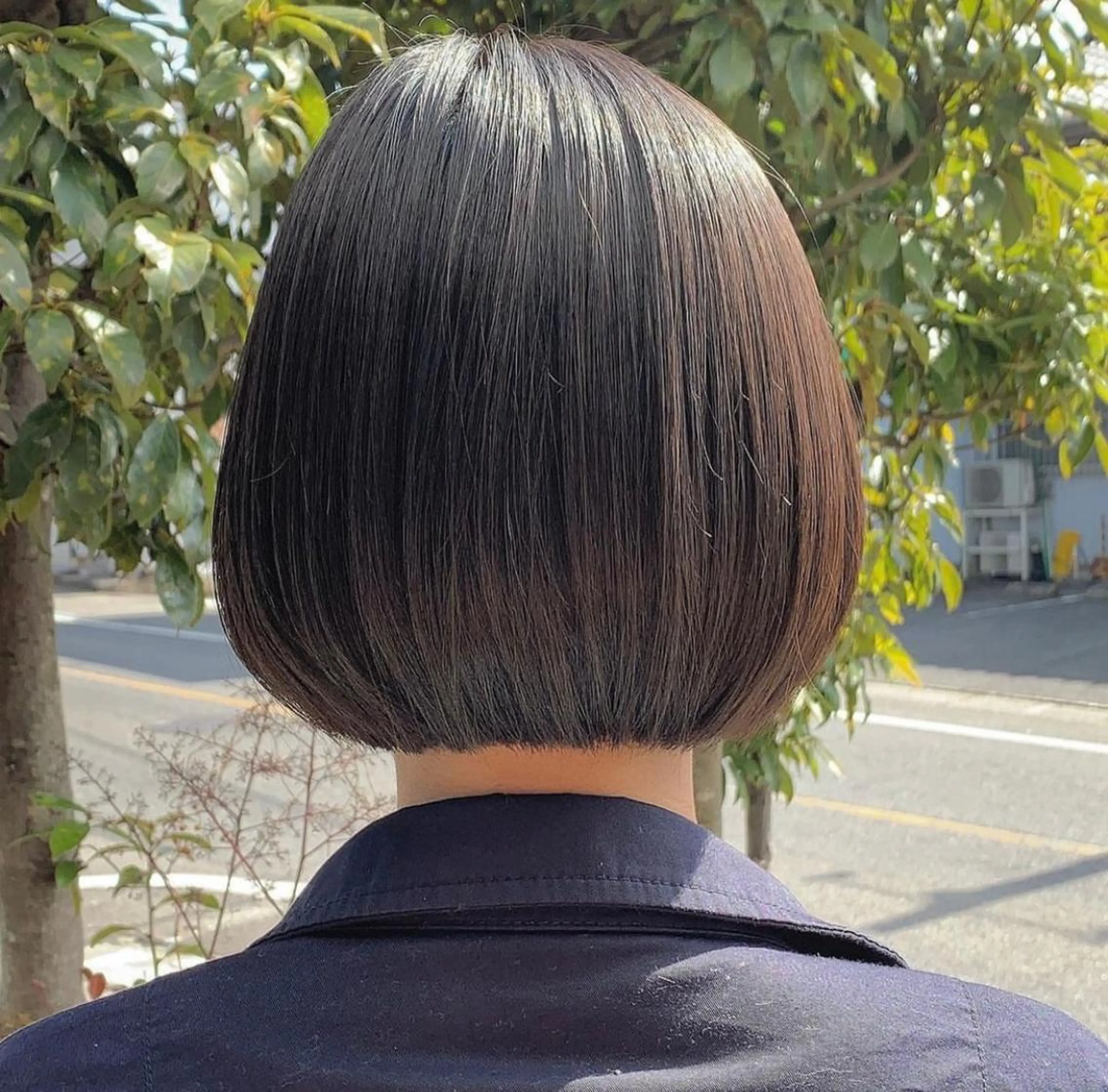 ショート ボブ 那須 颯太のヘアスタイル