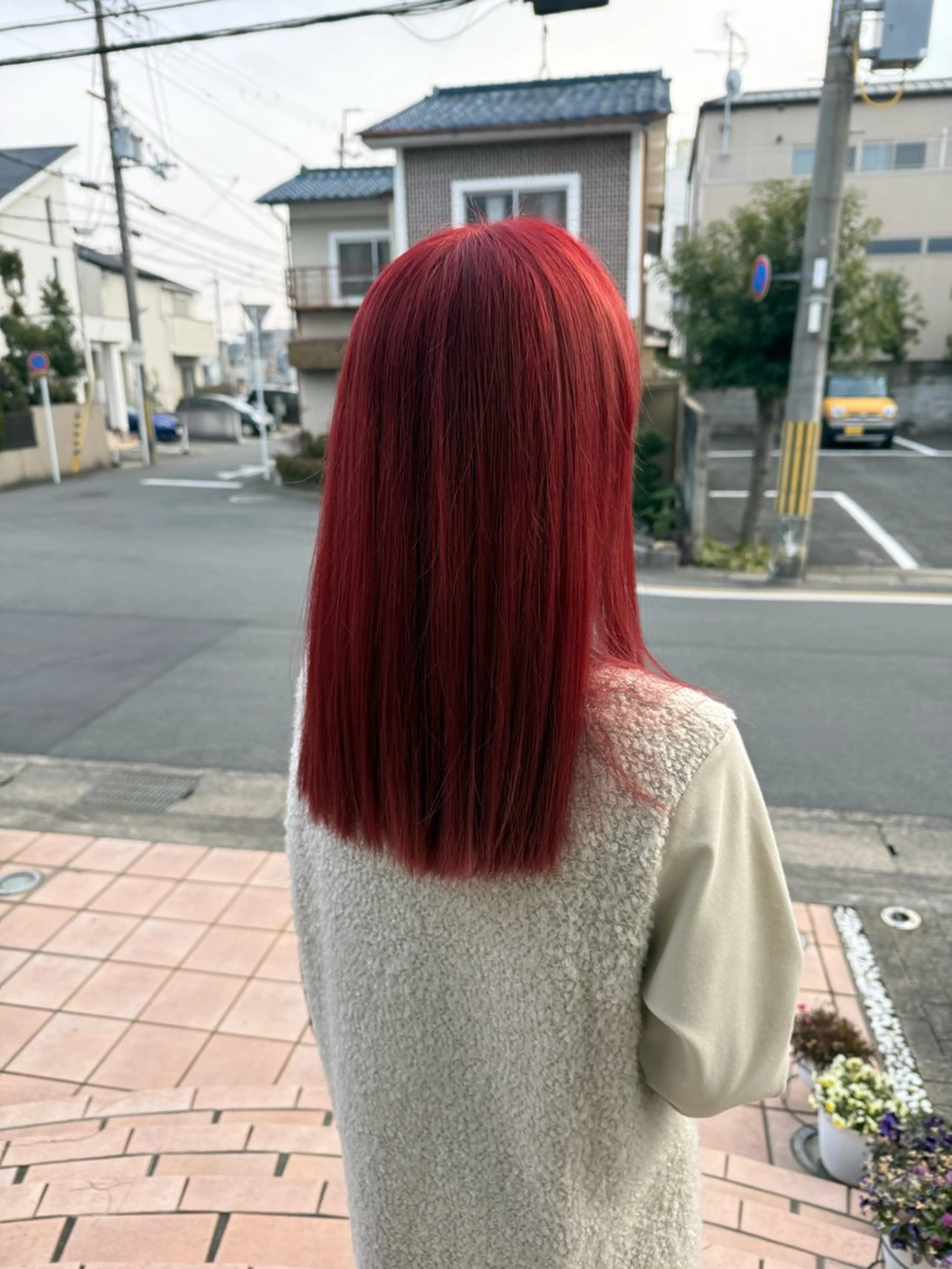 カラー 山本 瑠華のヘアスタイル