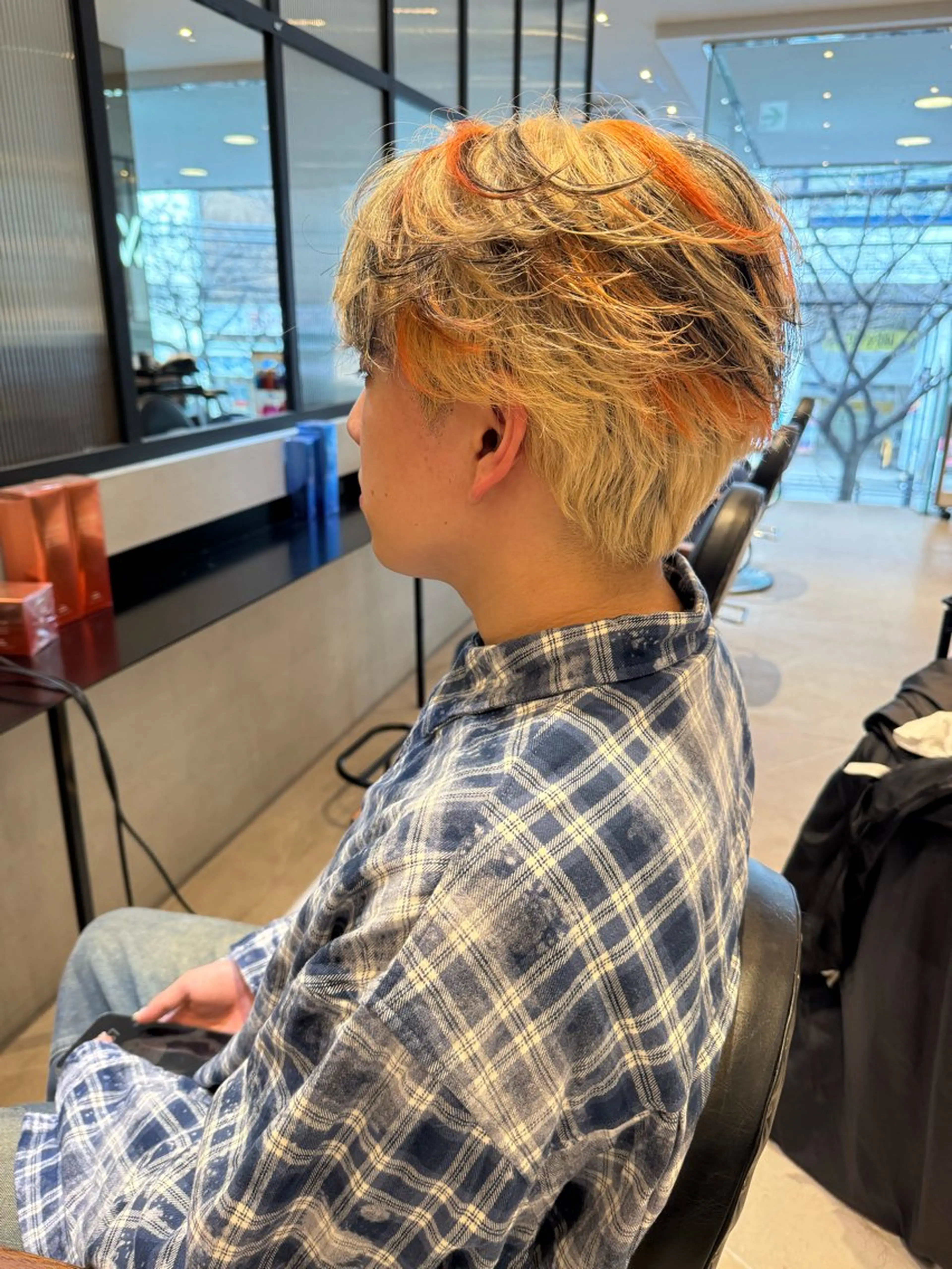 メンズ ヘアセット 縮毛矯正/カット/ 韓国ヘア/蛯原🍤のヘアスタイル