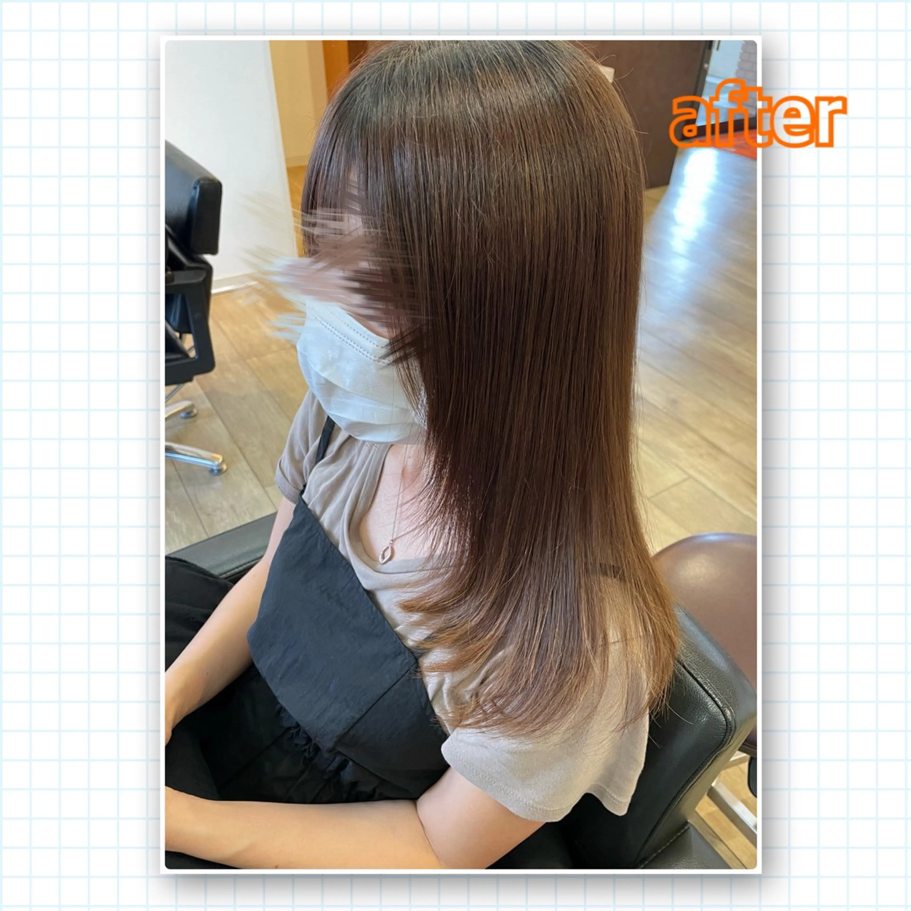 ロング 髪質改善専門店 AMIaBELLE所属・アミーベル🧸🧡 本店✂️しおりのヘアスタイル