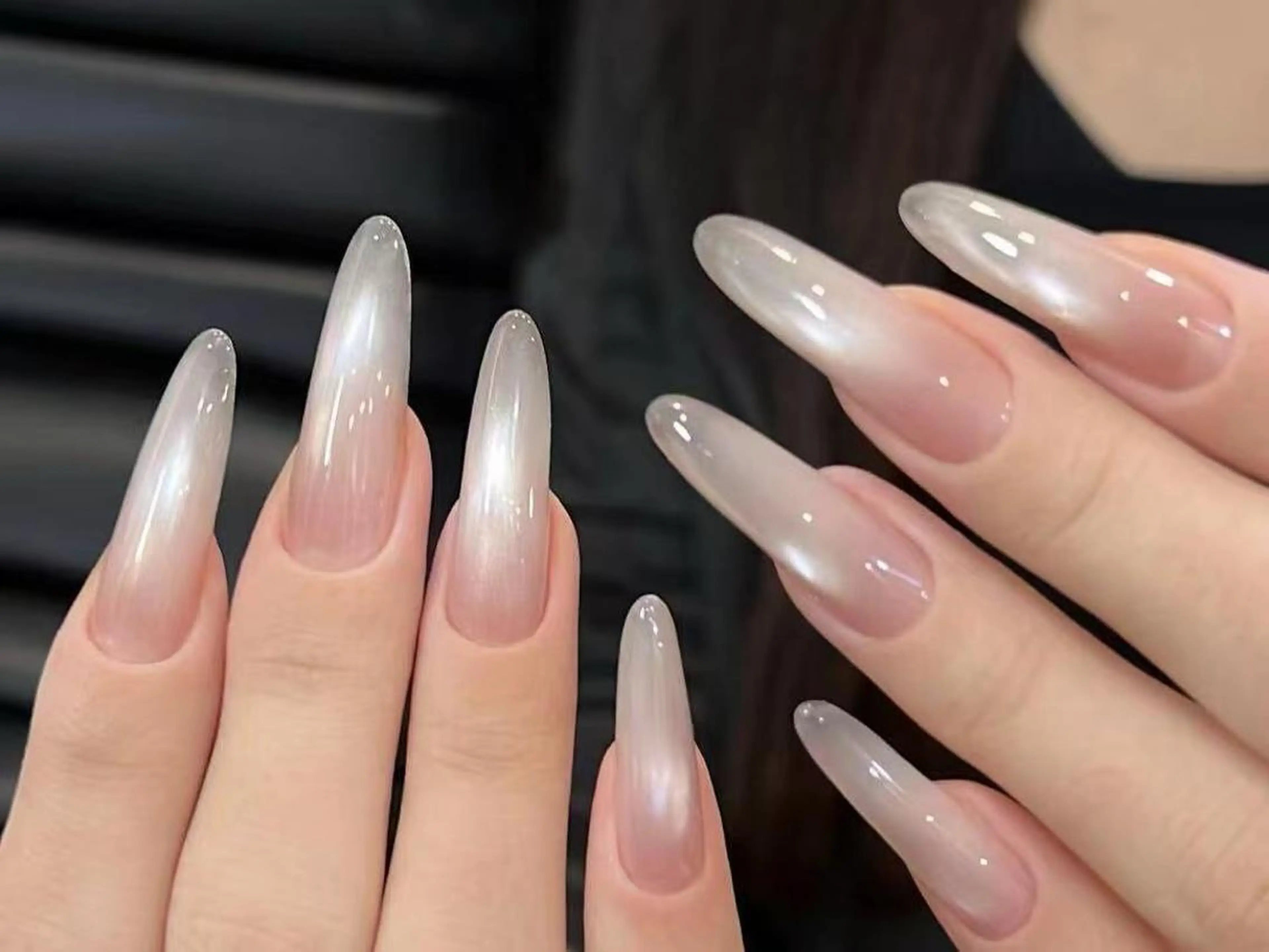 ネイル 長さ出し ワンホンネイル ハンドネイル ハンドケア 🌙LUNA 🌙のネイルデザイン