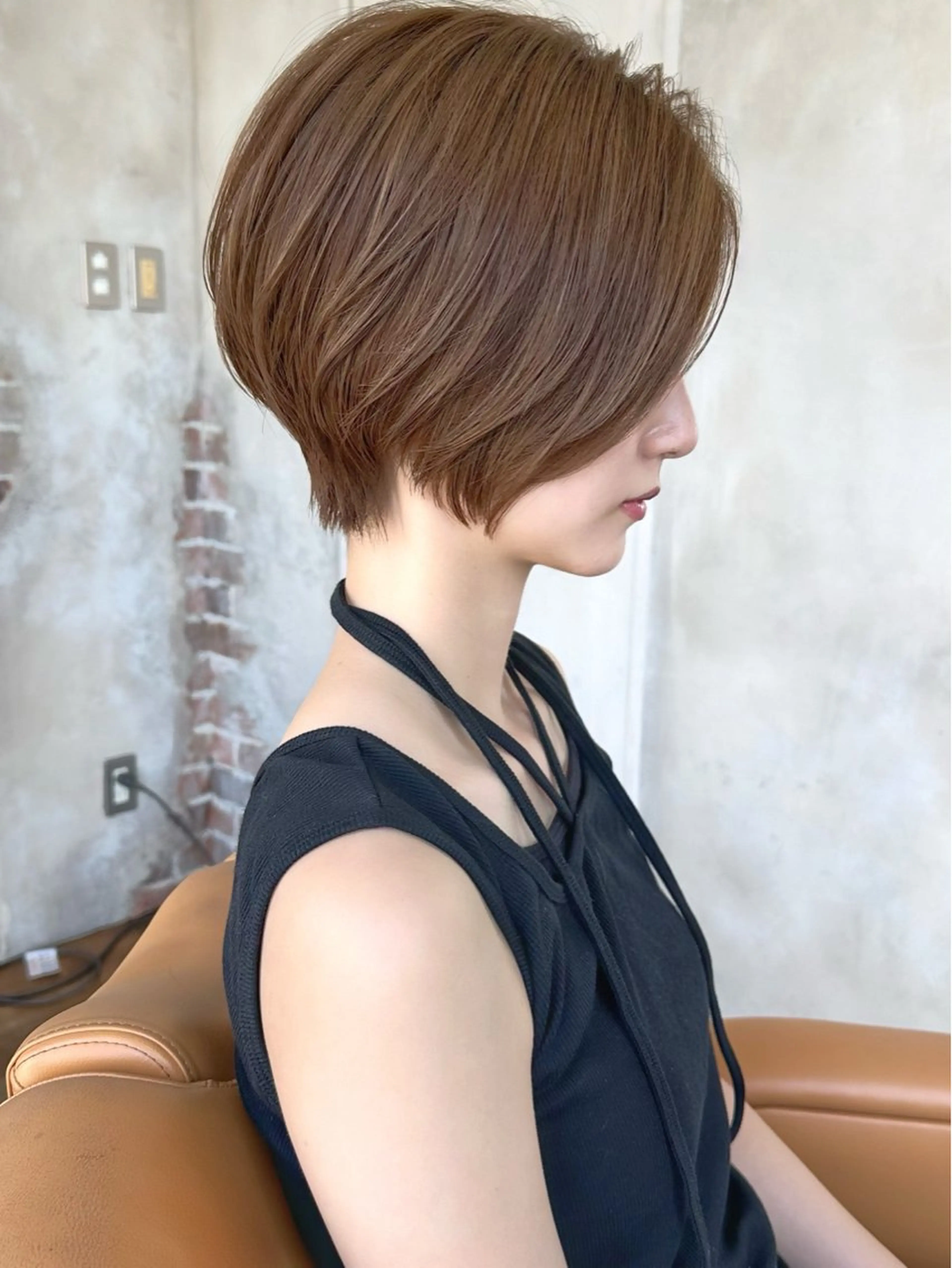ショート カラー ショートボブ ボブ 似合わせカット ショートヘア 小顔カット カット ヘアカラー トリートメント ショート、ボブの神✨ 峯朋也✂︎✨のヘアスタイル