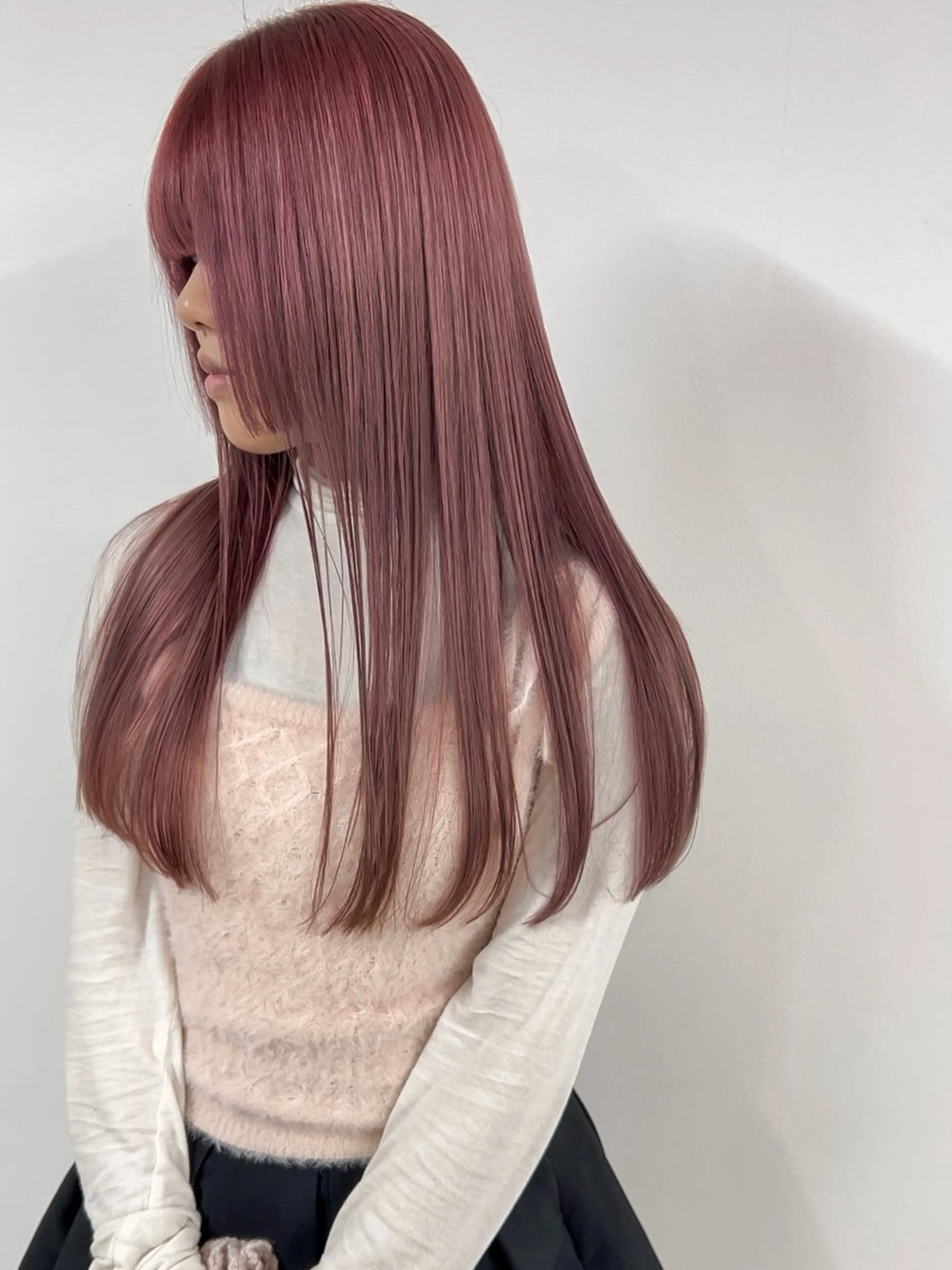 ロング ヘアカラー トリートメント 🥇近藤 恭輔🥇 Recharme新保のヘアスタイル