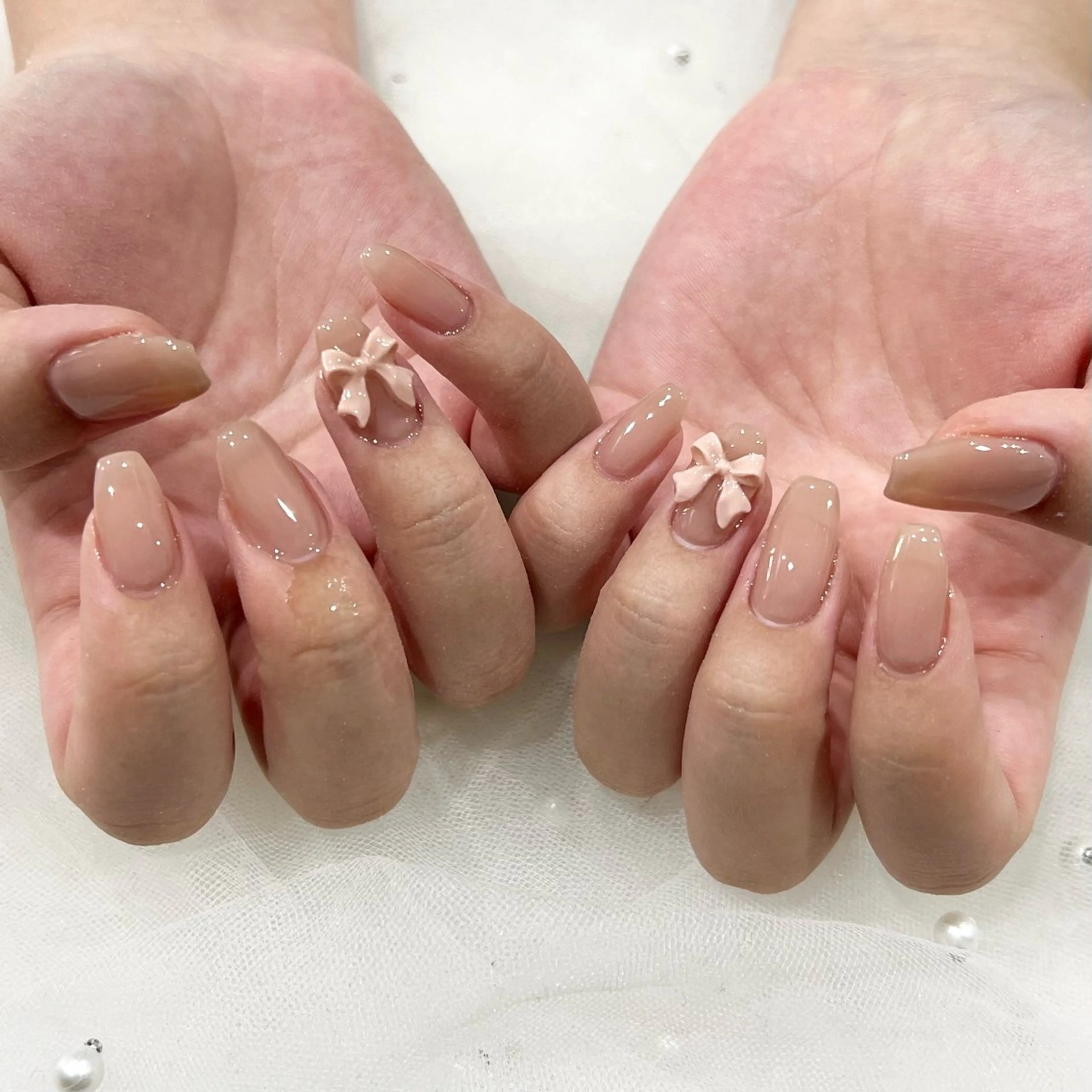 ネイル ワンカラーネイル 🧡Shine船橋 鳴海🧡のネイルデザイン