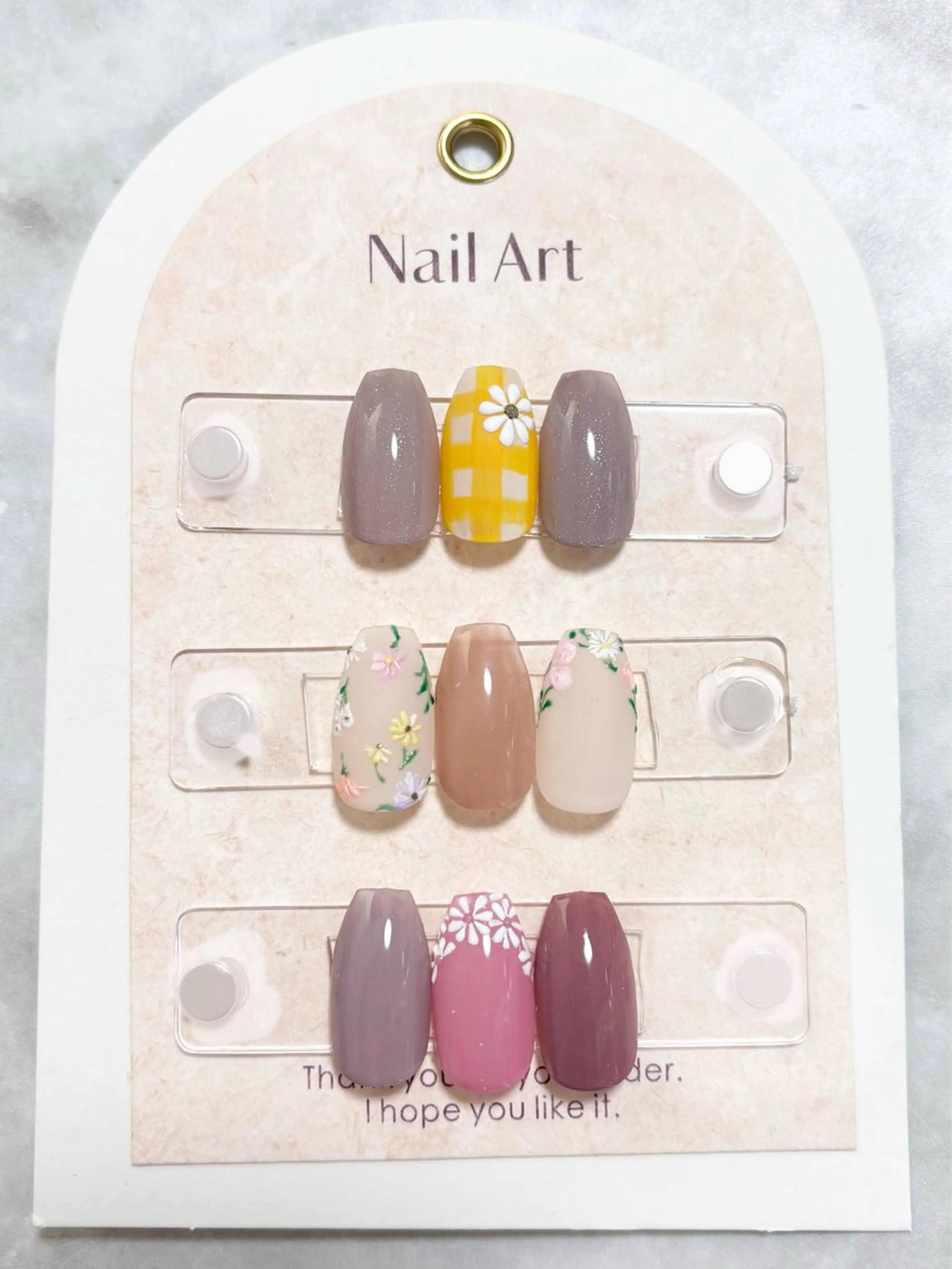 ネイル アートネイル シンプルネイル 春ネイル Nailsalon E's cafeのネイルデザイン