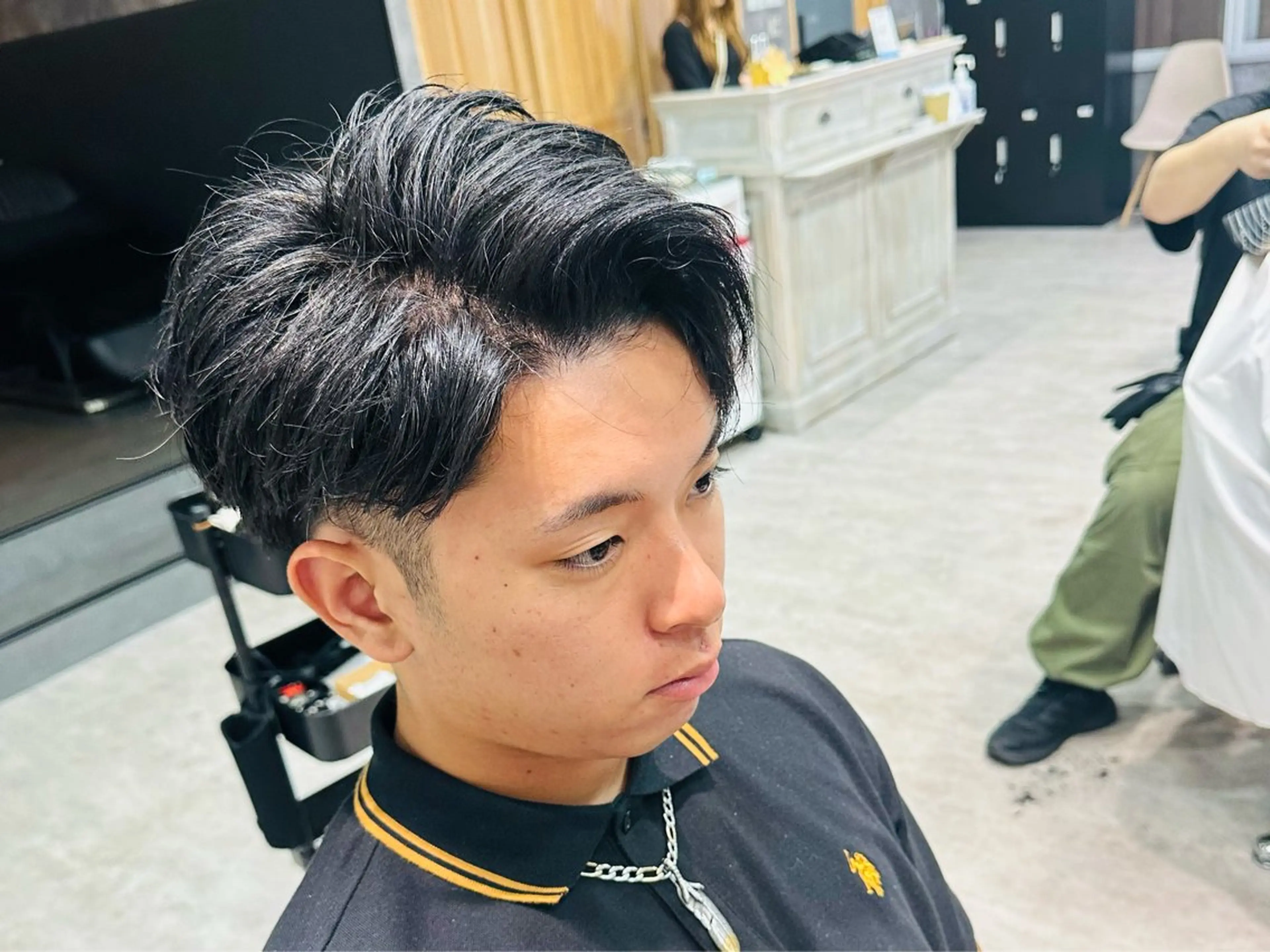 ショート メンズ 井川 哲也のヘアスタイル