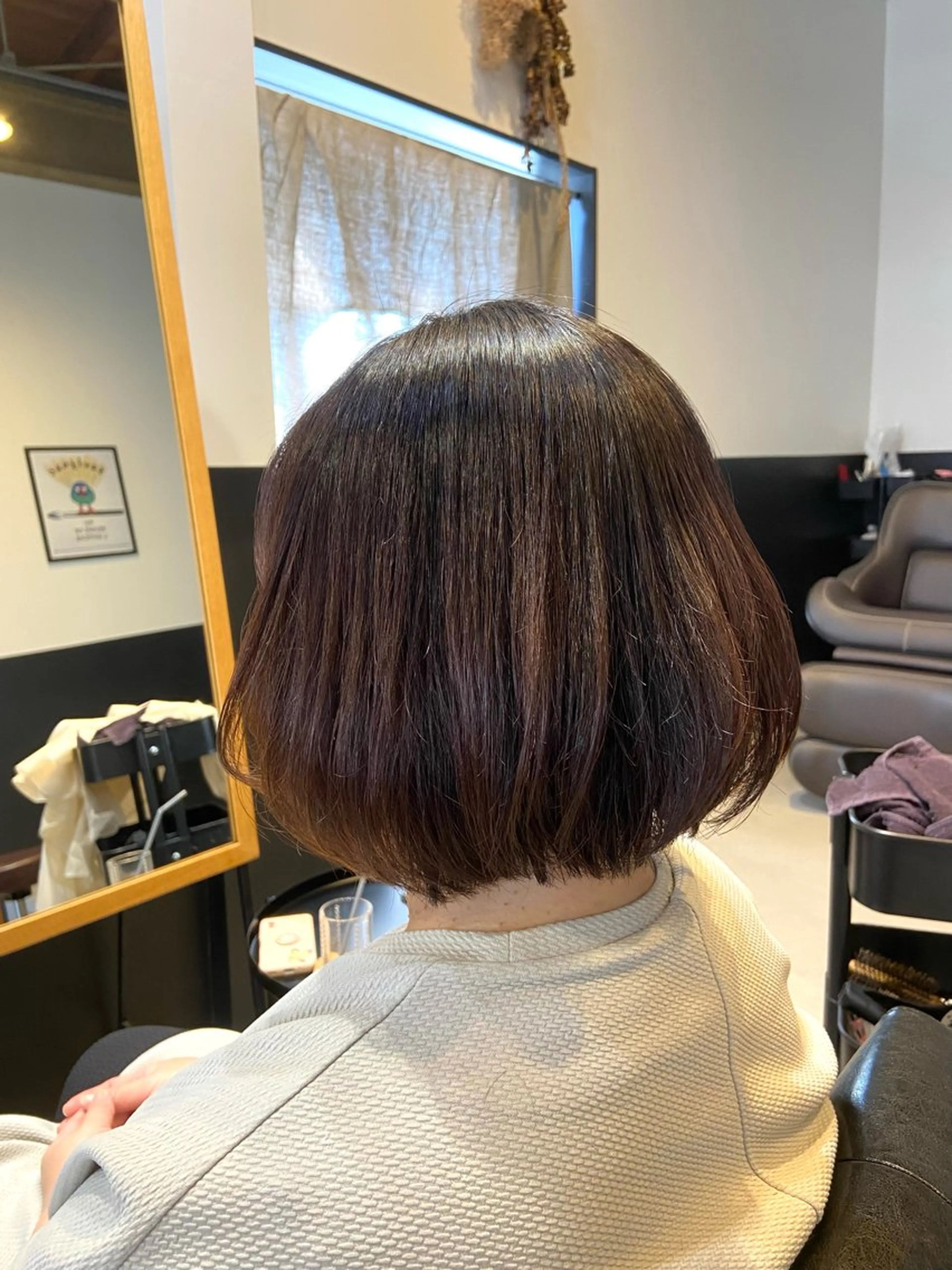 ショート 縮毛矯正 hair salon TOKUNAGA所属・💫縮毛矯正/ カット💫徳永あい子のヘアスタイル
