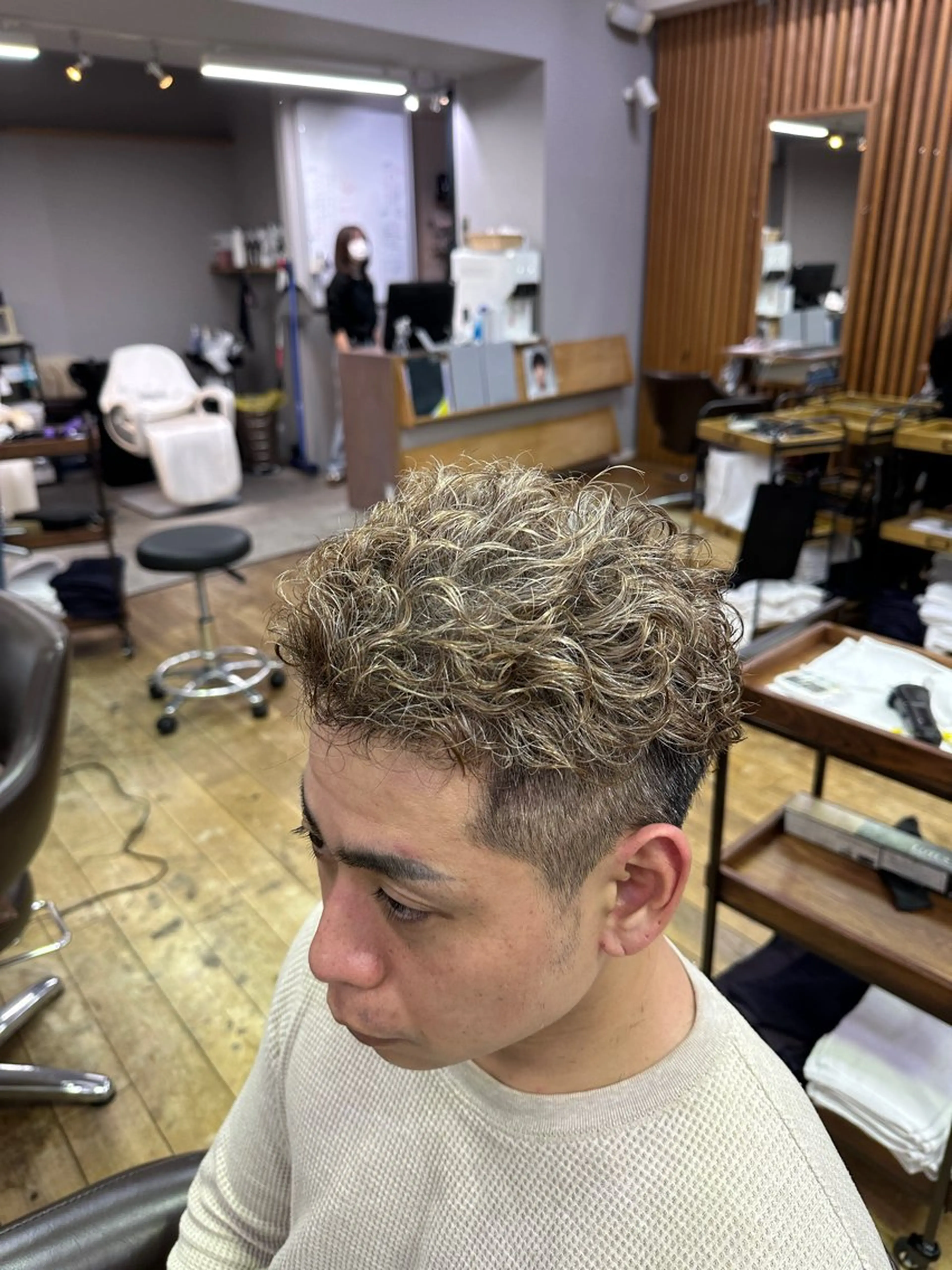 パーマ メンズ カット パーマ peqss/ keita🏄‍♂️のヘアスタイル