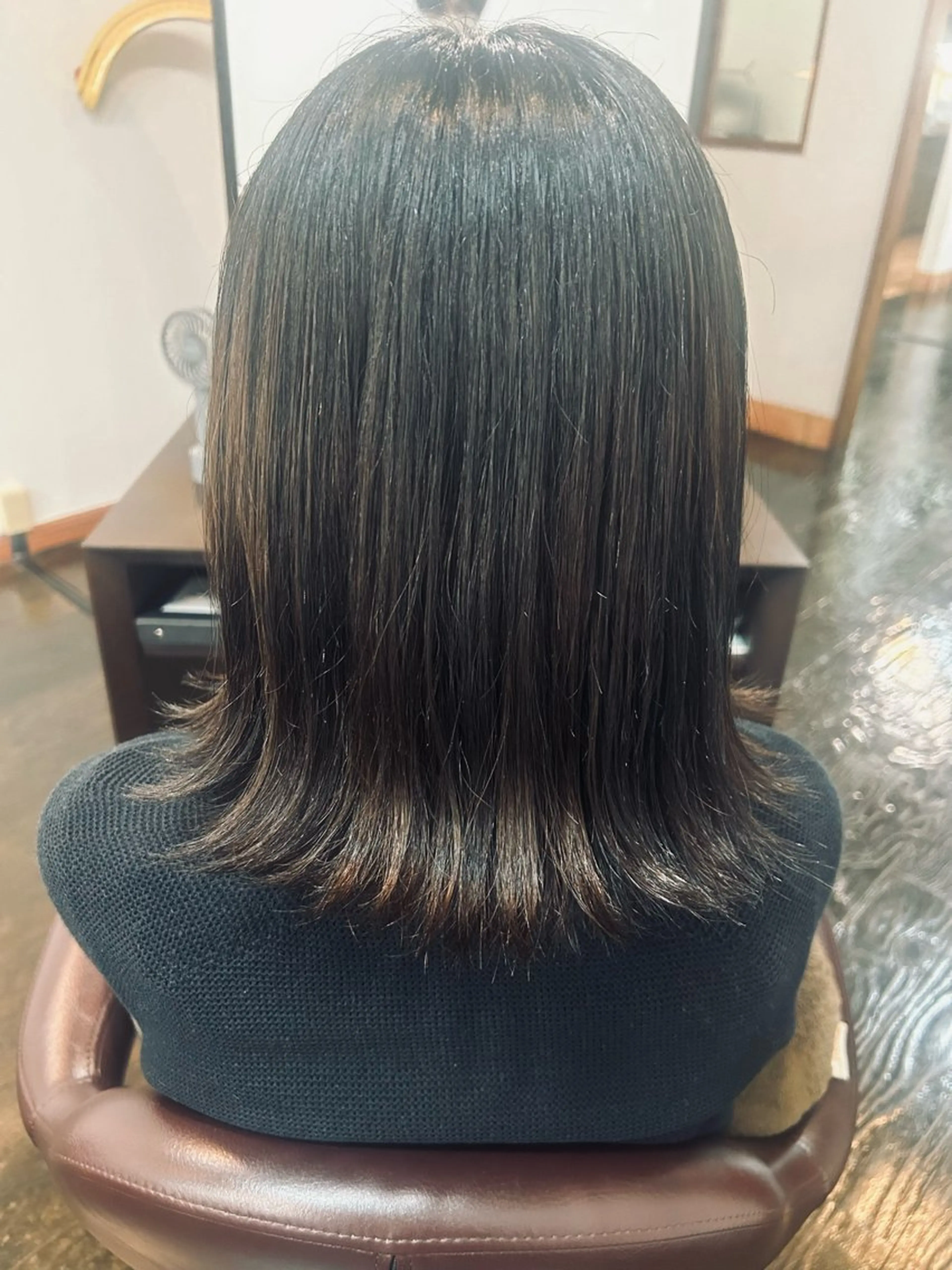 ミディアム カラー ブラウンカラー ナチュラルブラウン 康本 将輝のヘアスタイル
