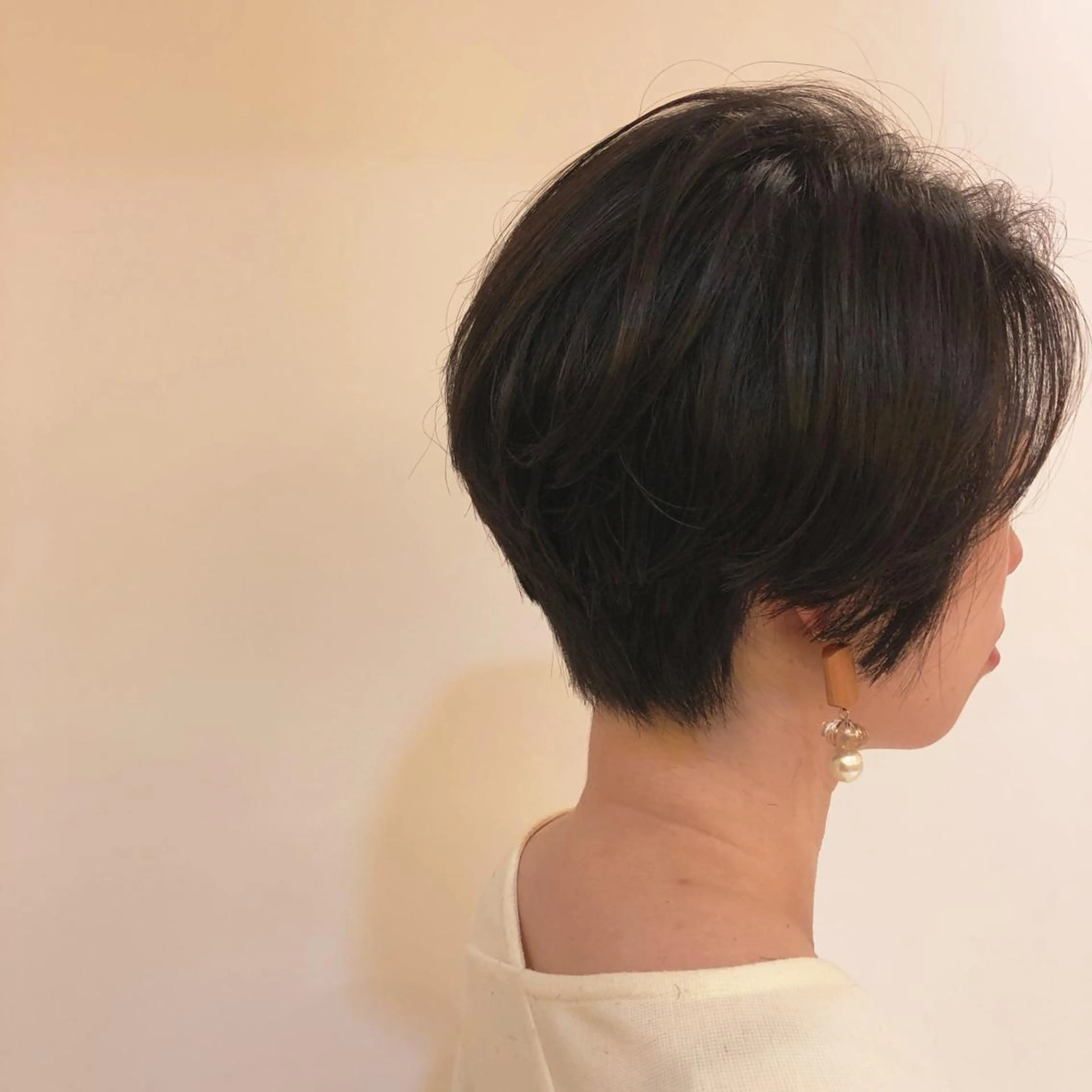 ショート ハンサムショート ショートヘア 小野寺 モエカのヘアスタイル