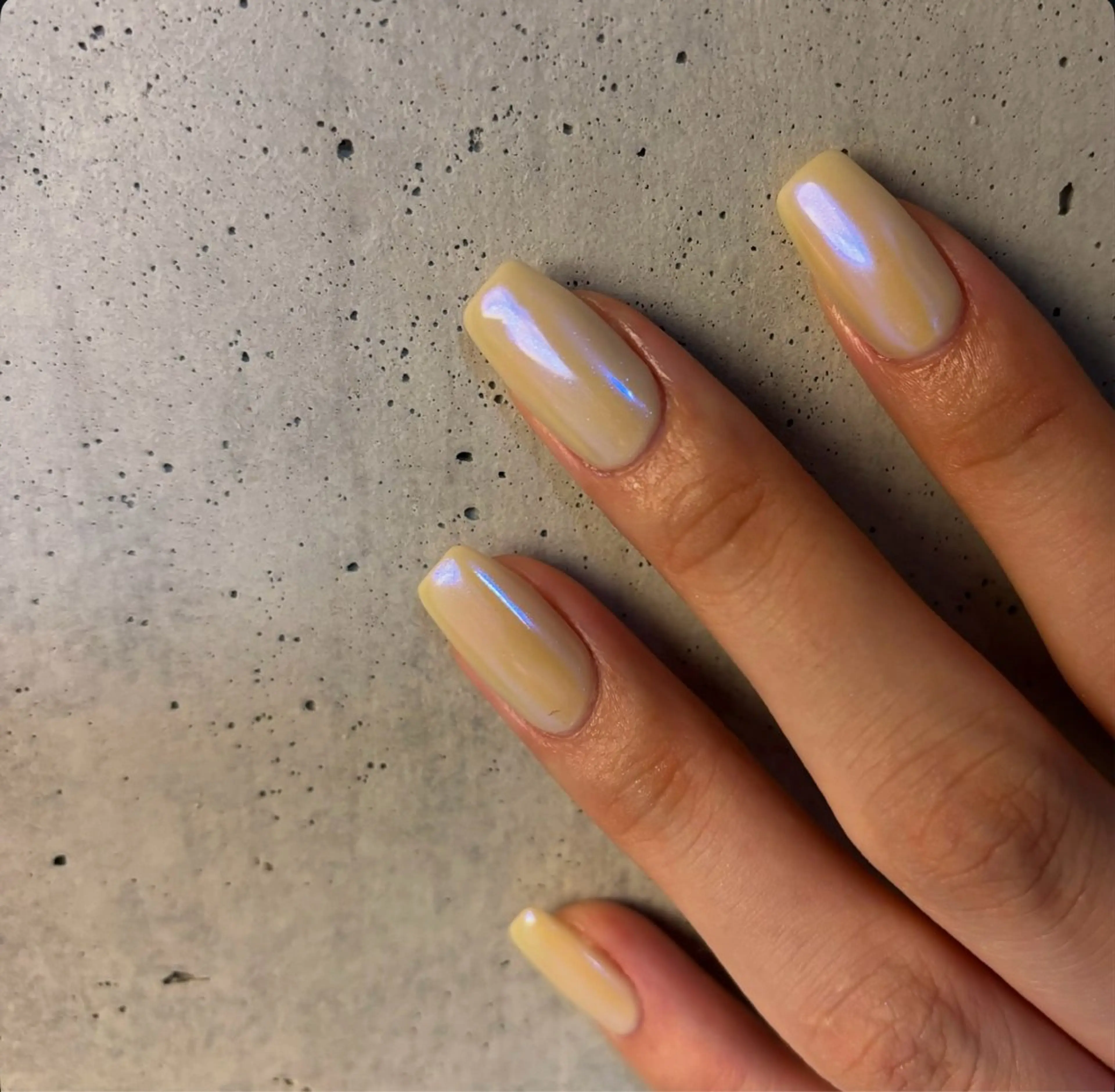 ネイル オーロラネイル ハンドネイル H'ami (haruka)のネイルデザイン