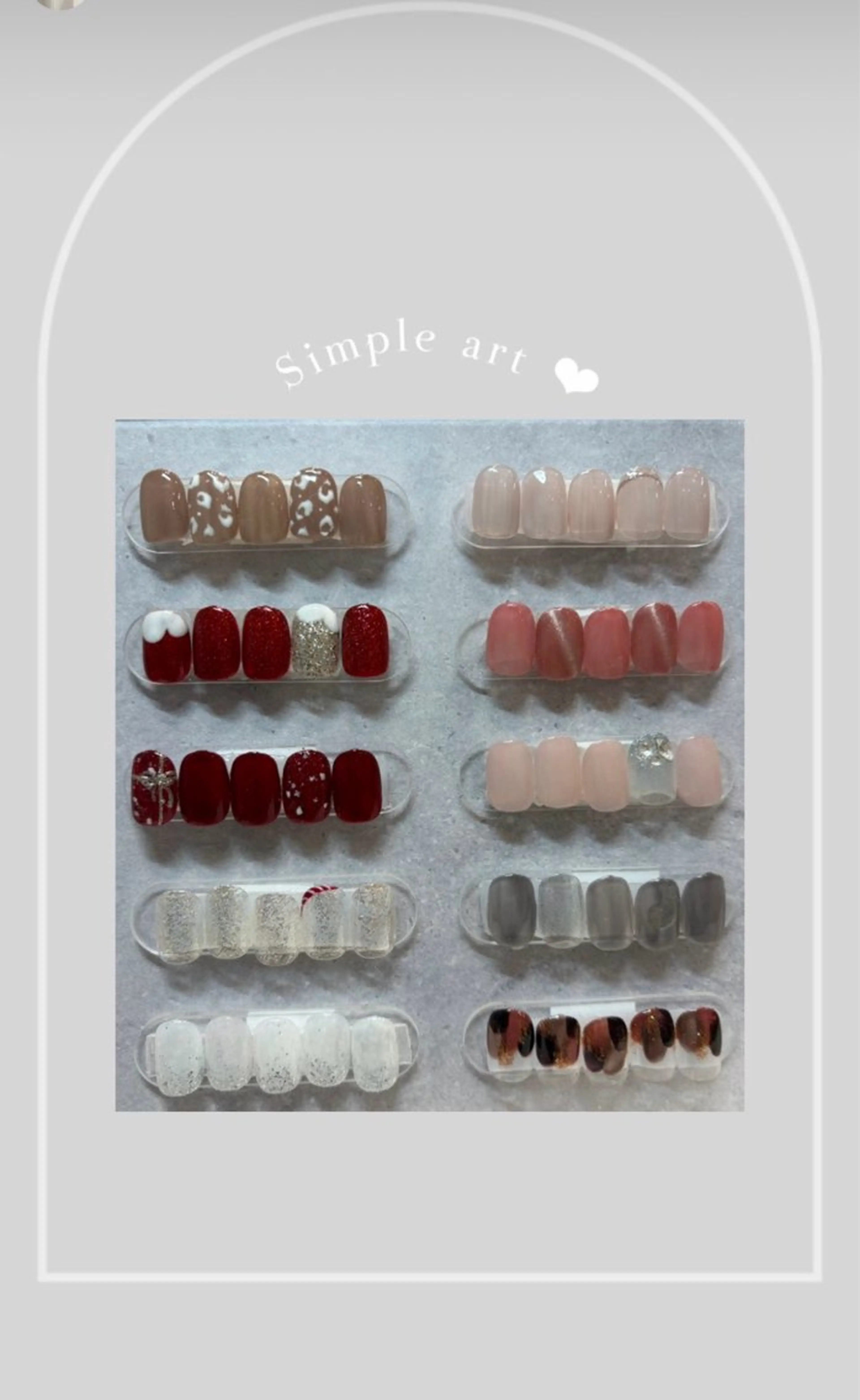 ネイル ハンドネイル Angelica 小関のネイルデザイン