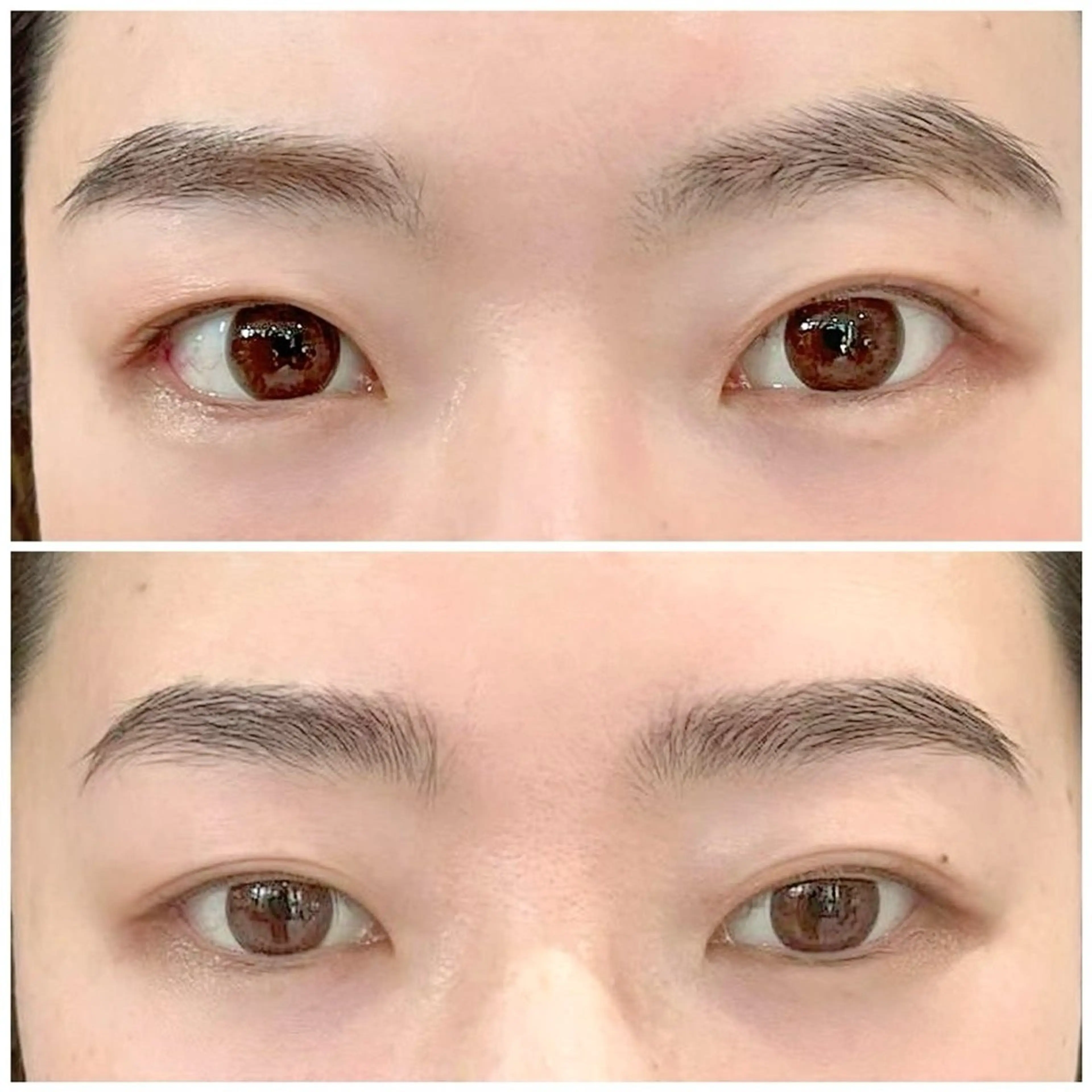 【眉癖改善】眉毛パーマ+waxの写真