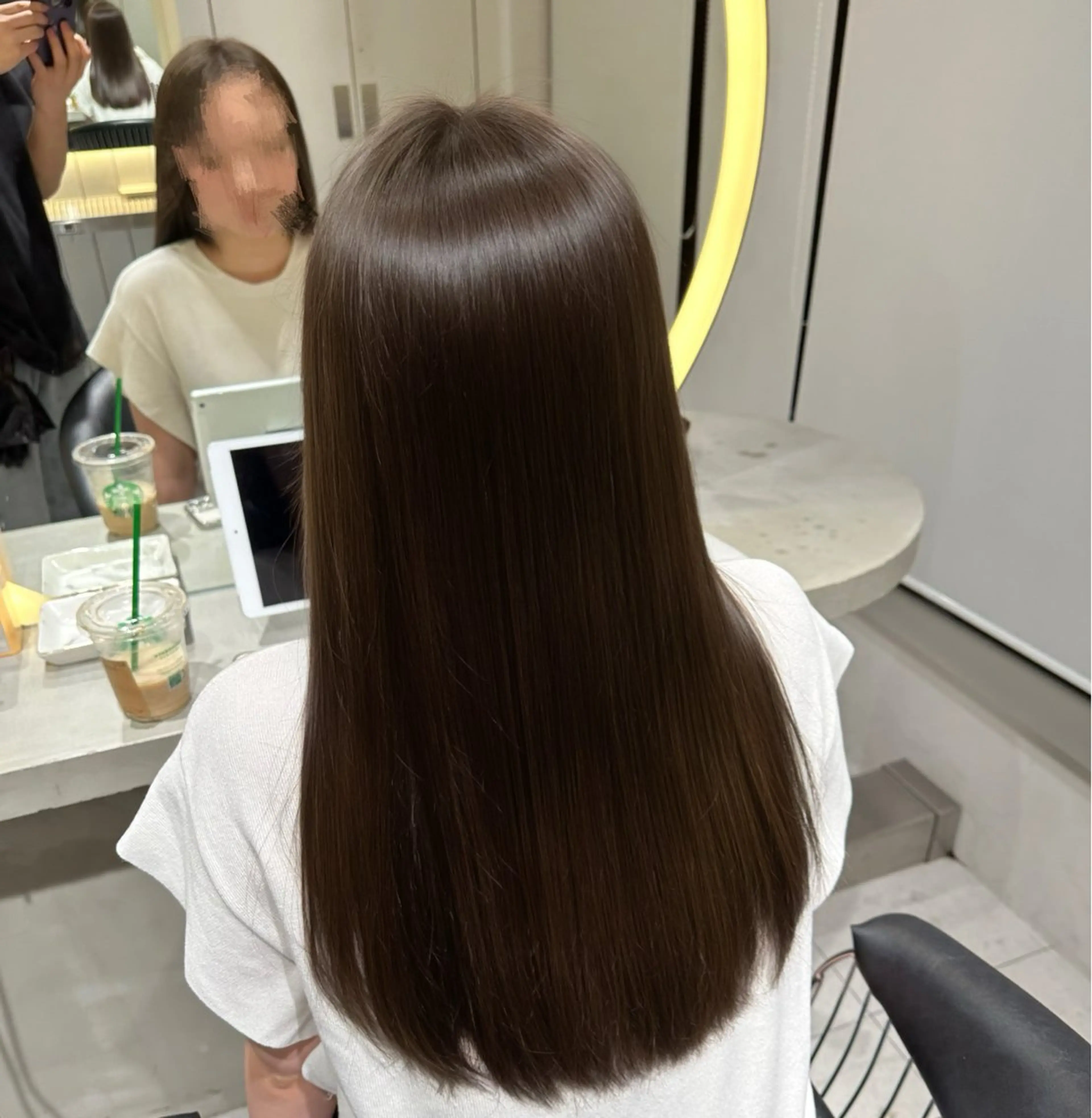 ミディアム トリートメント トリートメント コウスケ/ lond uluのヘアスタイル
