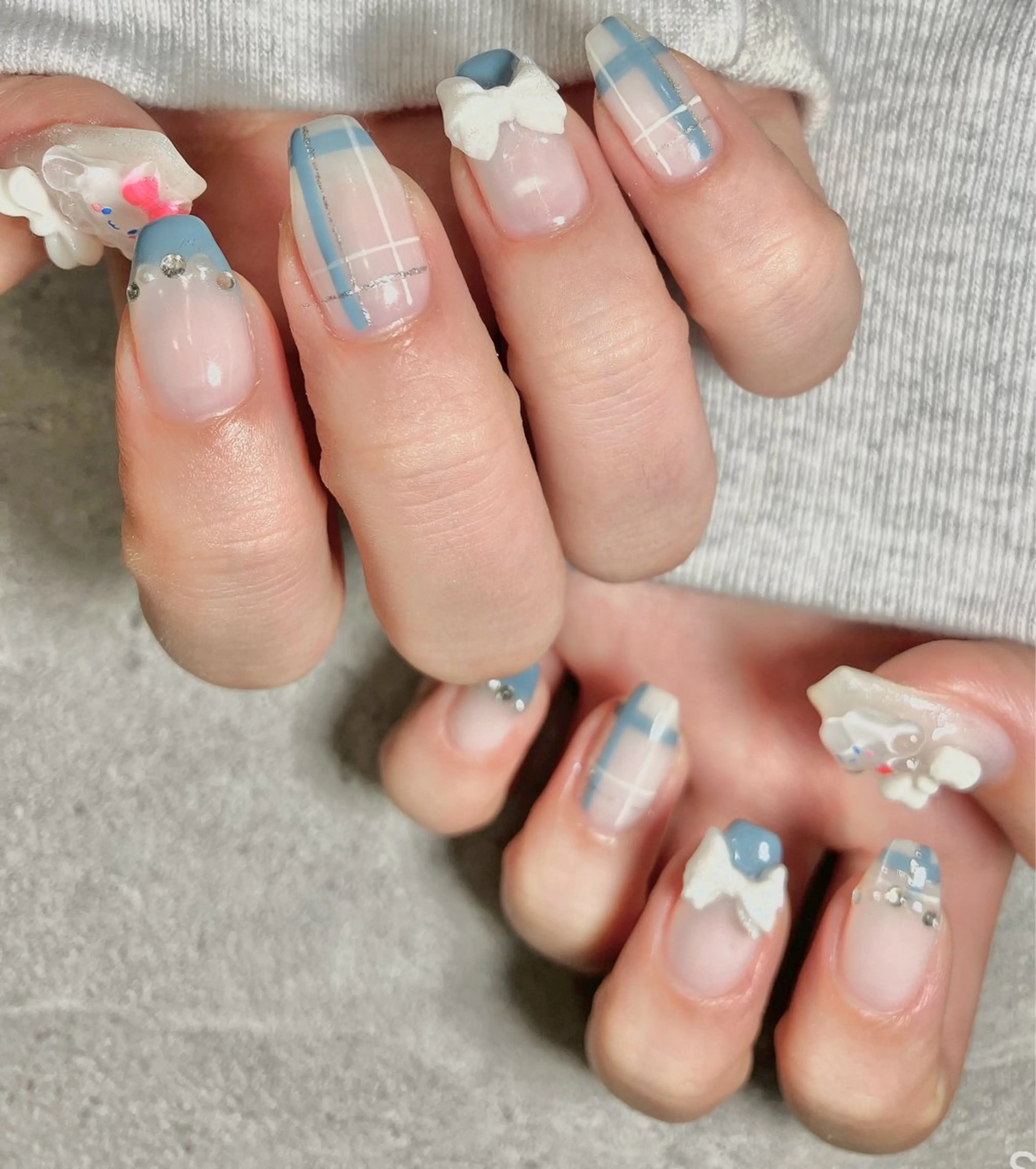ネイル ハンドネイル 🧸やり放題🧸 （パラ・フィル専門）のネイルデザイン