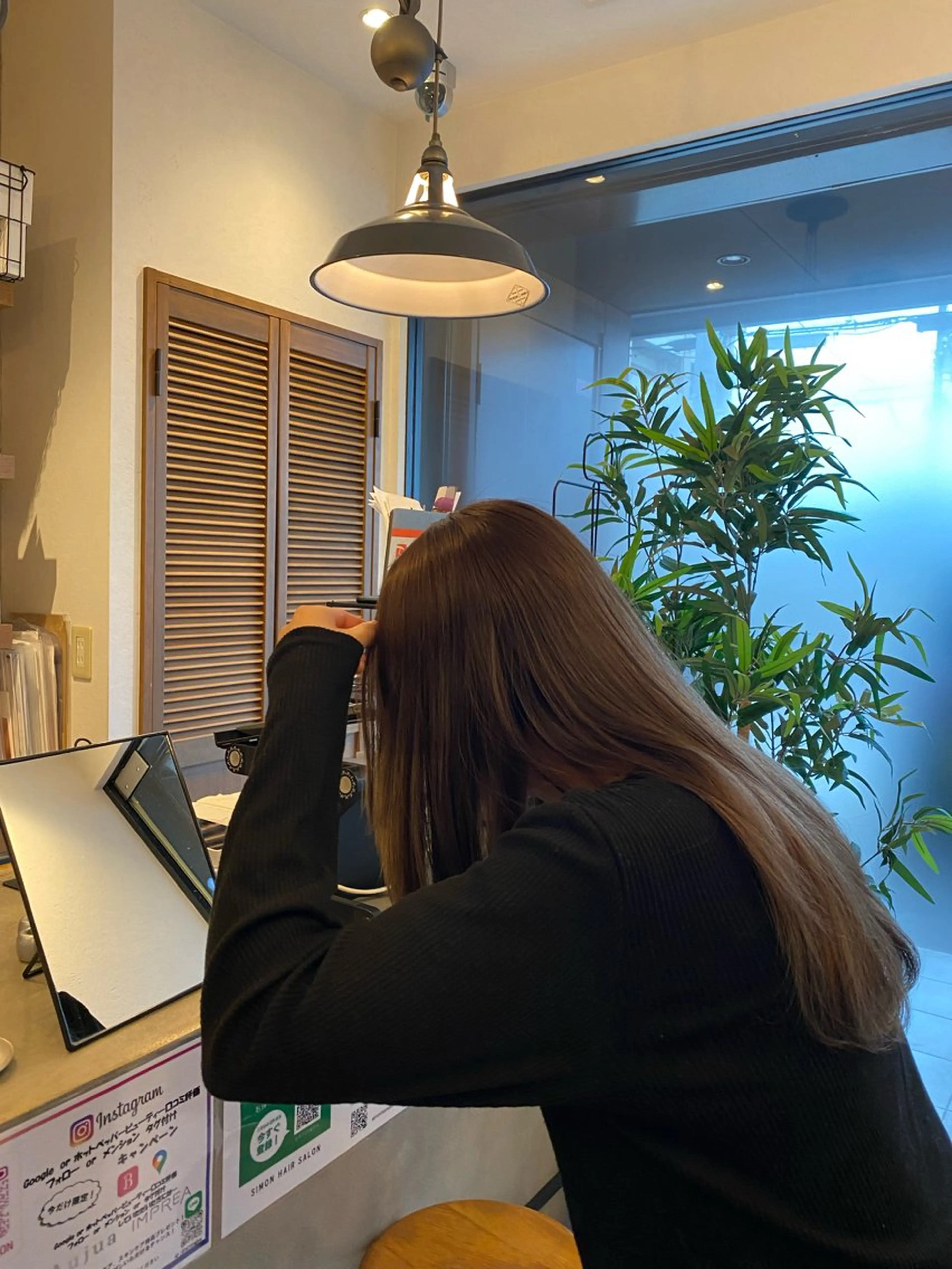 セミロング カット ヘアカラー 希優🌺ソムリエ /ブリーチ/カットのヘアスタイル