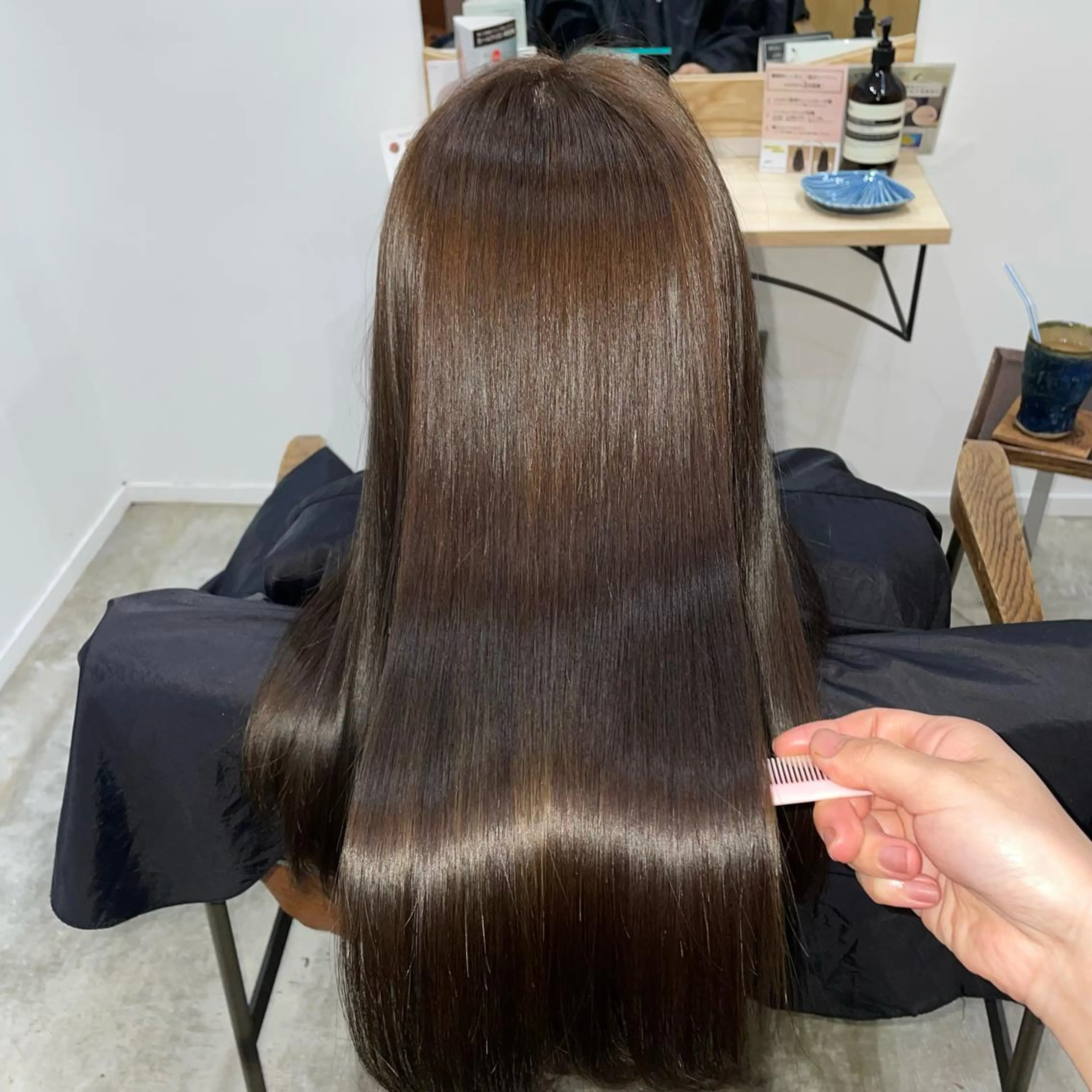 ロング カラー ヘアカラー miloc那覇 MIKUのヘアスタイル