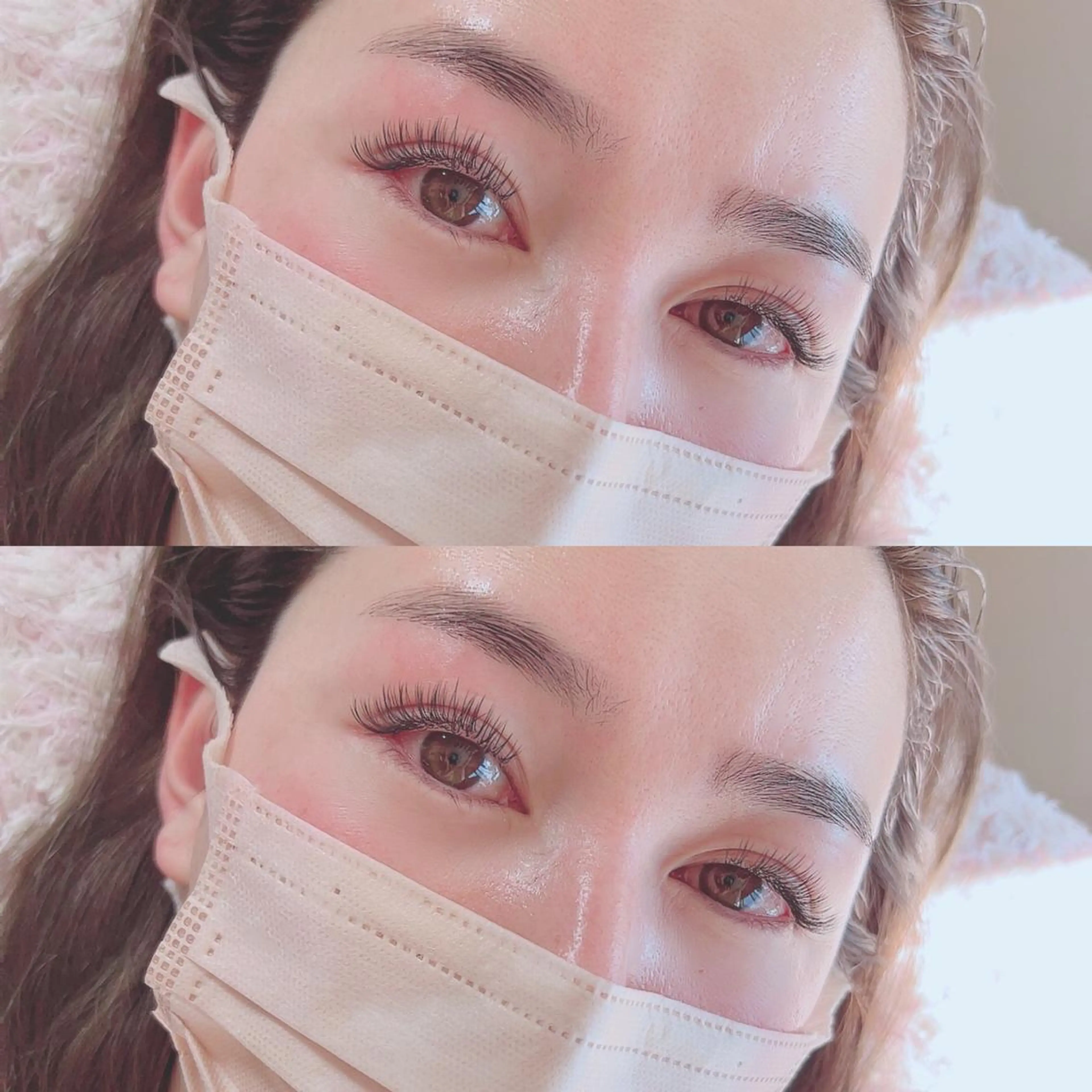 マツエク・マツパ アイブロウ 眉毛ワックス脱毛 付け放題 フラットラッシュ マツエク Honey Salonのマツエク・マツパデザイン