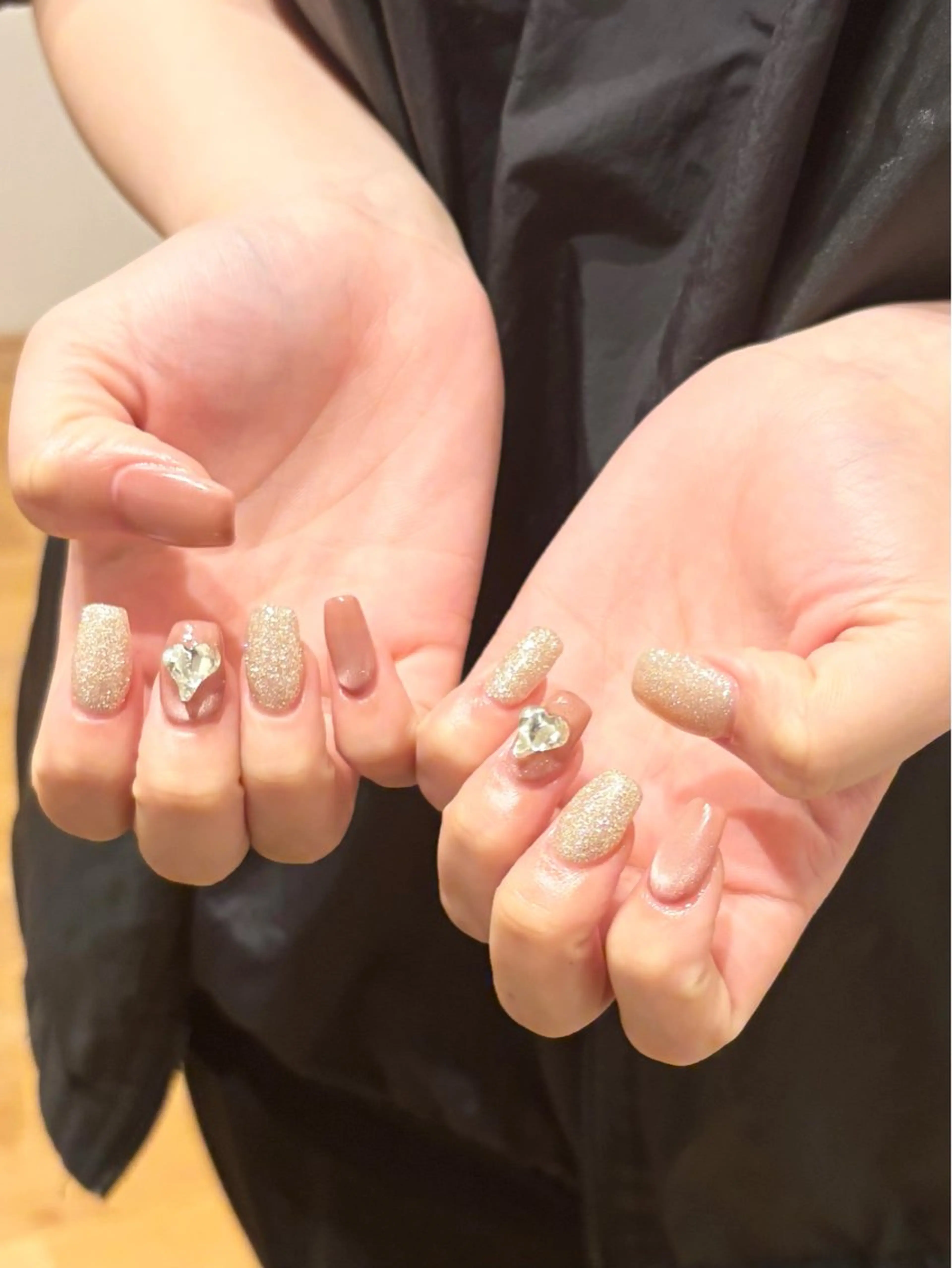 ネイル フラッシュネイル マグネットネイル ハンドネイル BTFL nailのネイルデザイン