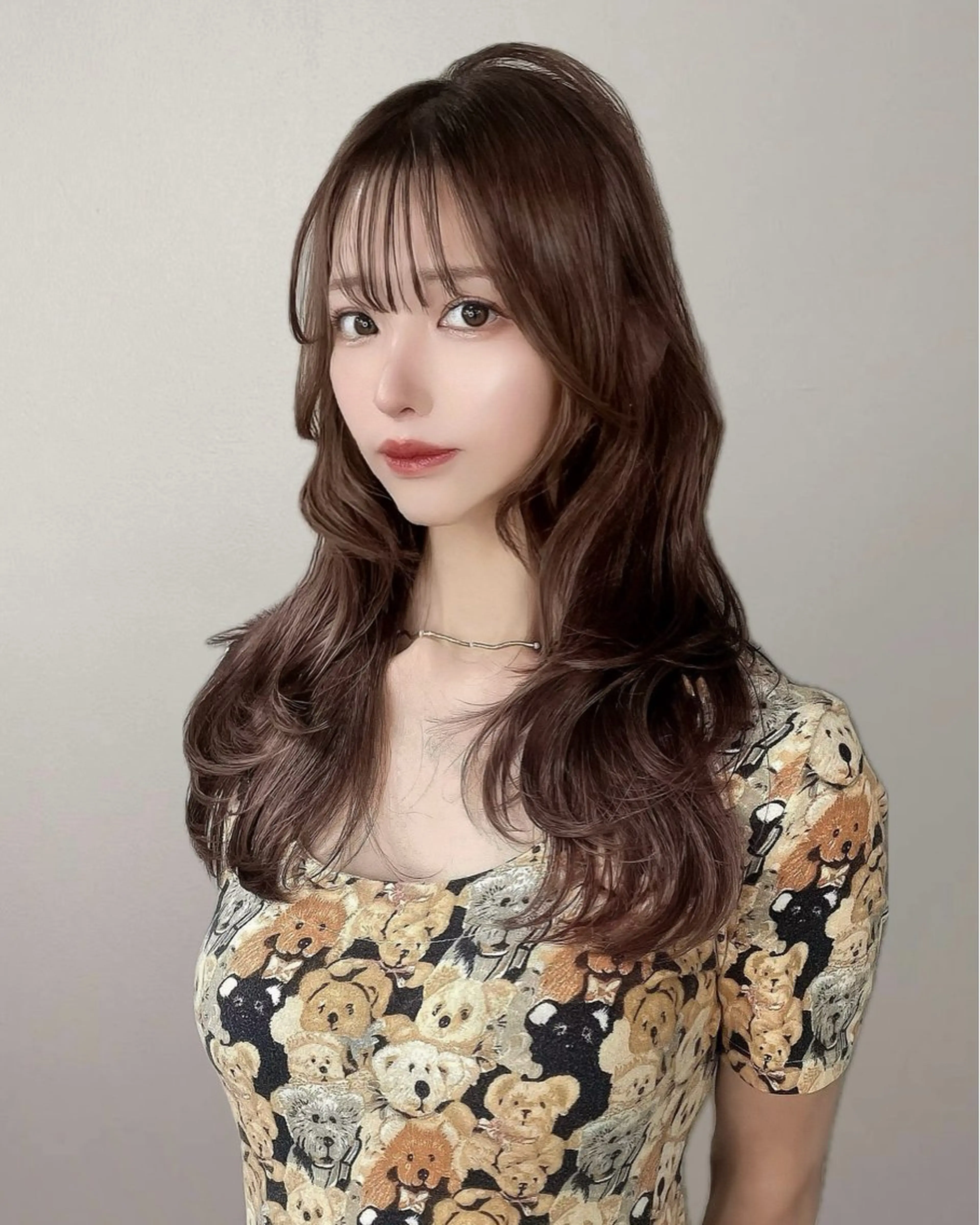 ロング カラー カット ヘアカラー トリートメント MIRAC所属・Ryoichi⛓️ 韓国ヘア/ハイトーンのヘアスタイル