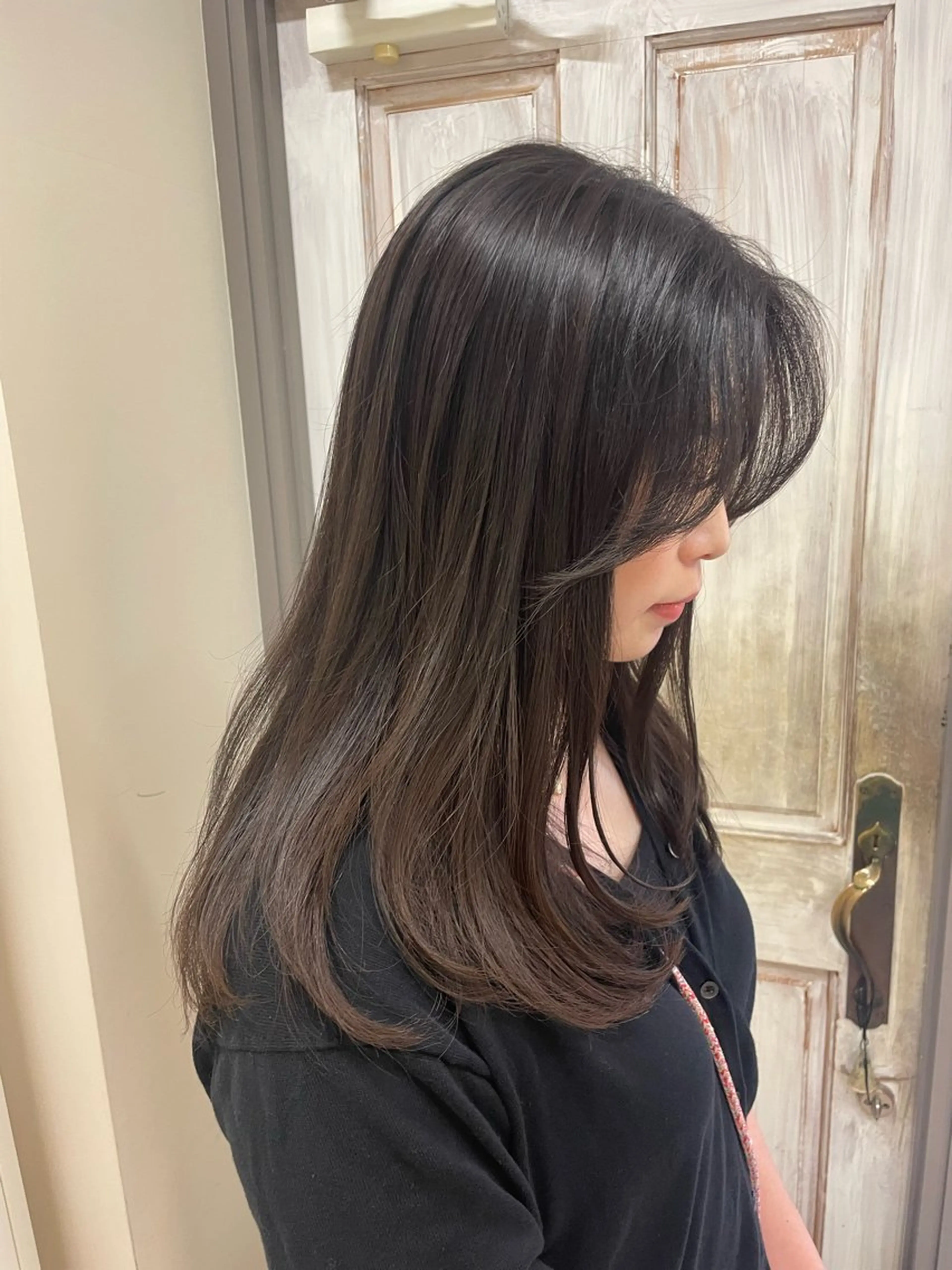 ミディアム 高堰 朱羽のヘアスタイル