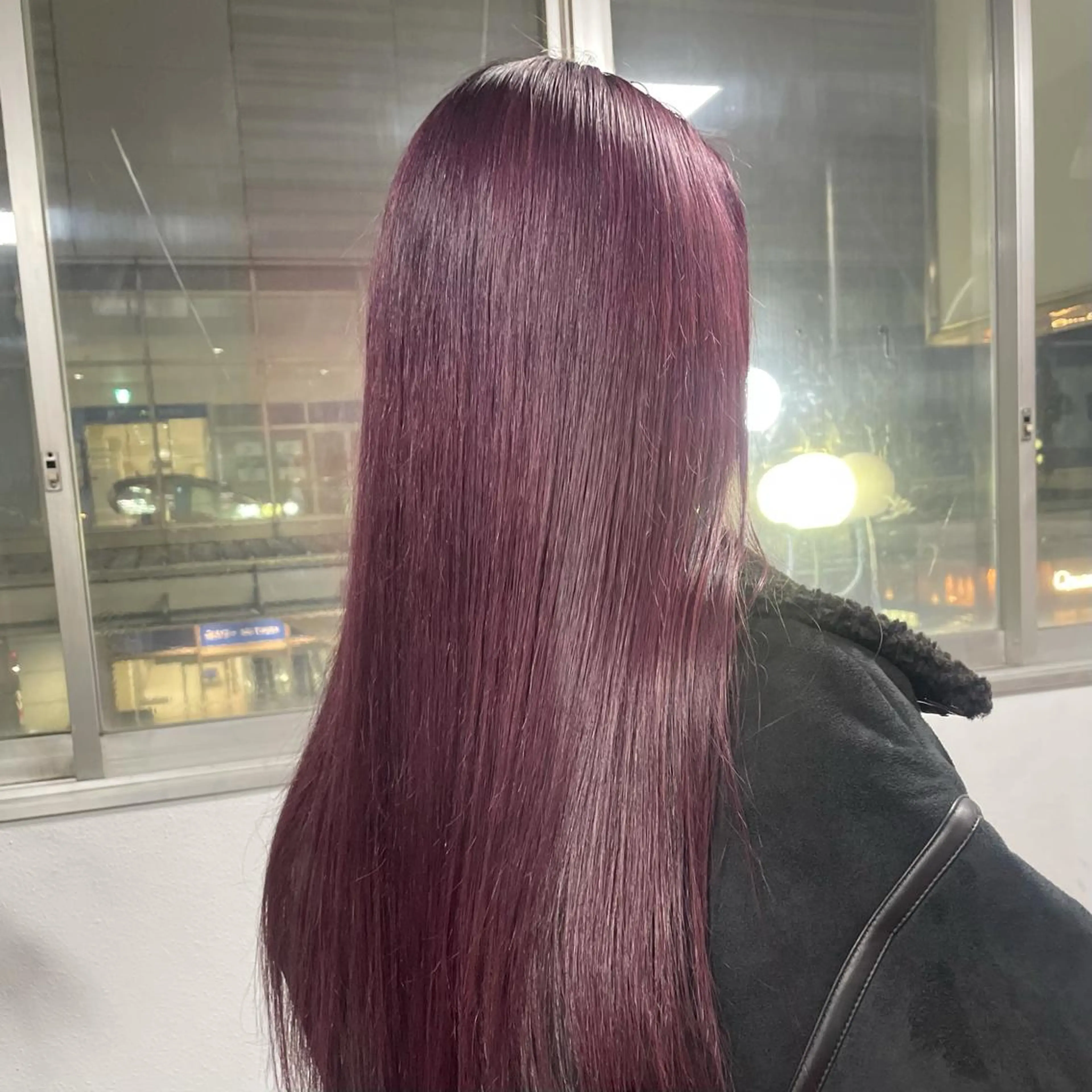 ロング カラー 市川 蘭のヘアスタイル