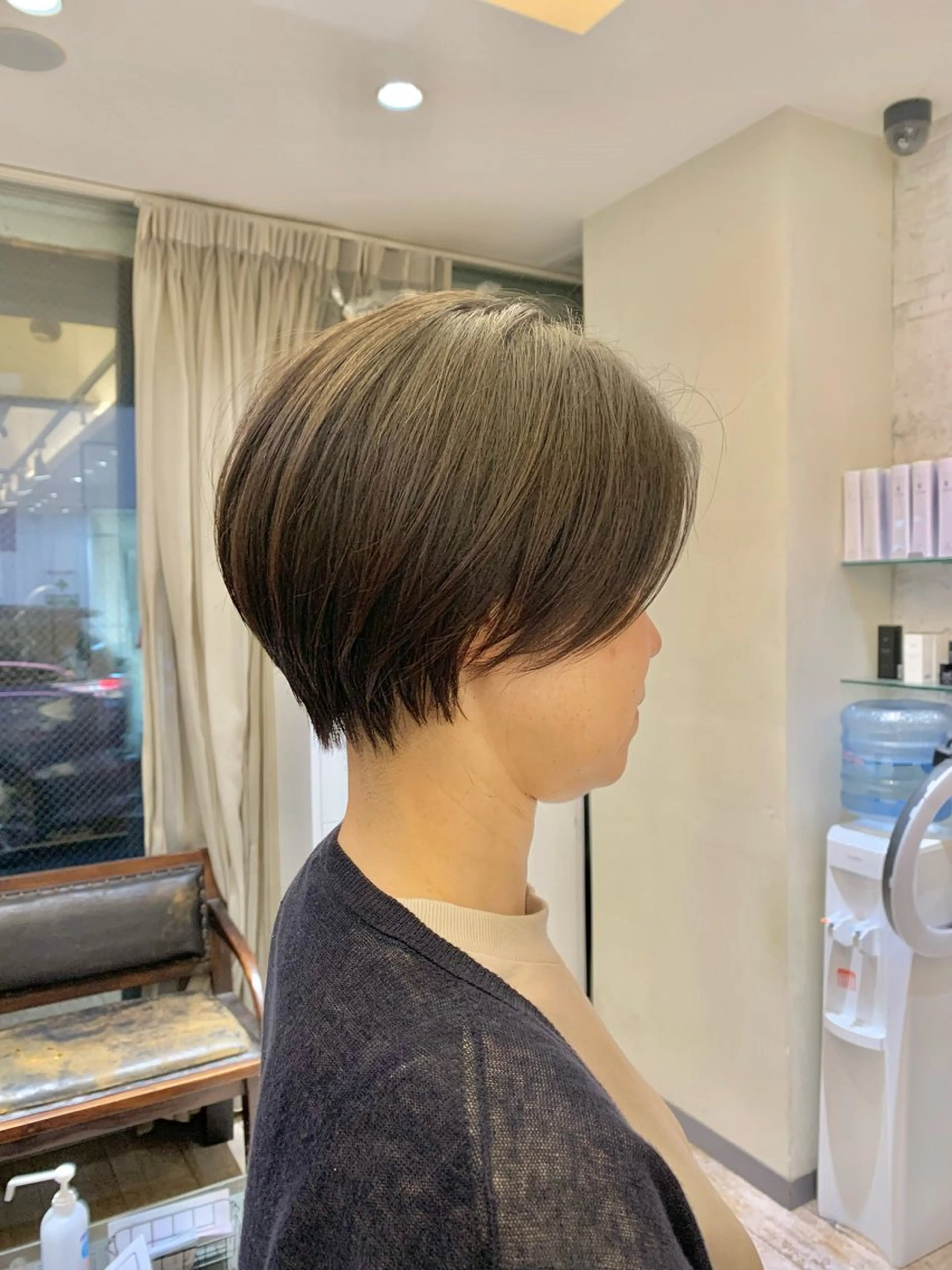 ショート ショートボブ ボブ ハイライト 髪質改善 レイヤーカット カット ヘアカラー トリートメント ひばりヶ丘美容室 ✂︎藤原珠輝✂︎のヘアスタイル