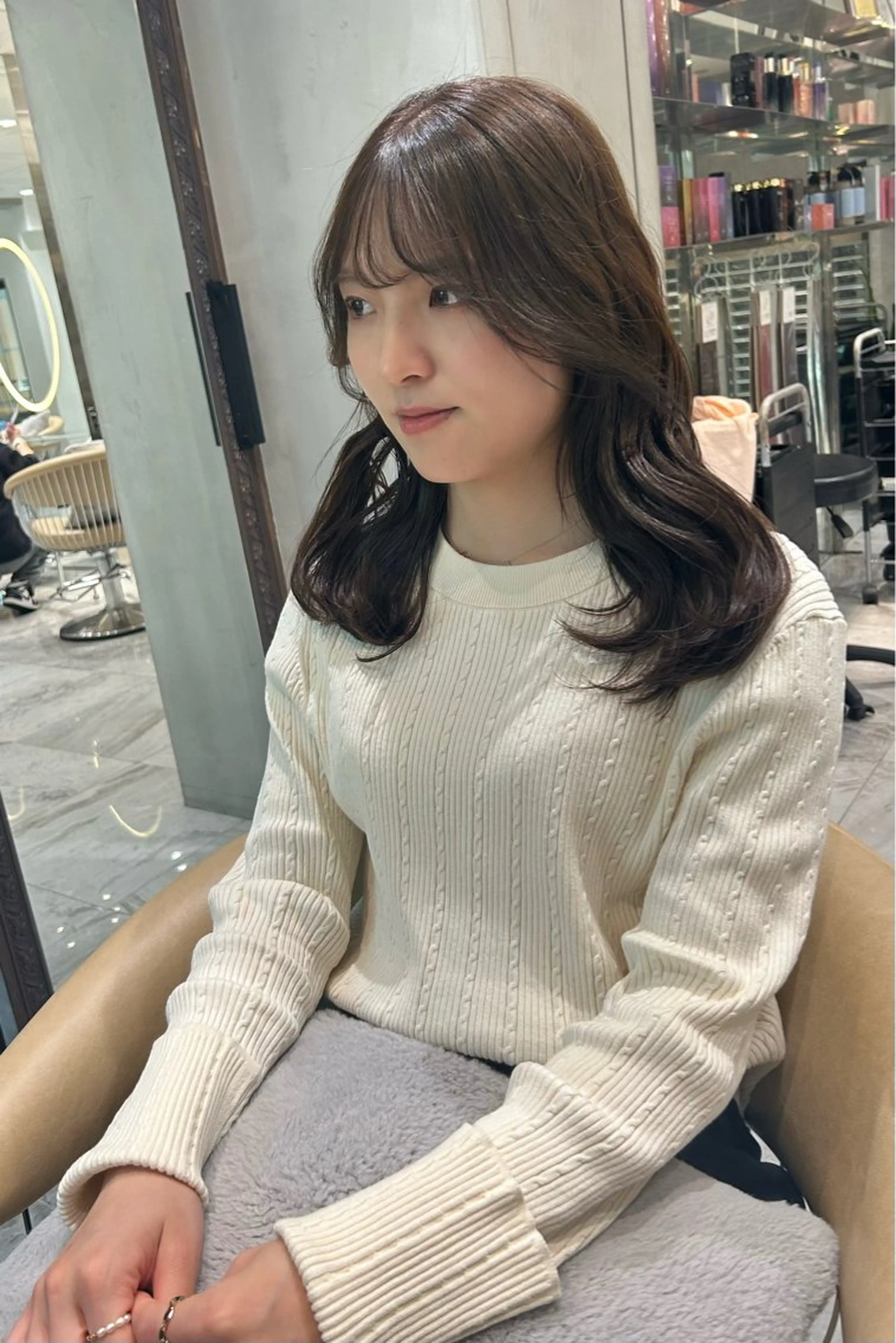ロング カラー ヘアカラー トリートメント ブリーチで叶える透明 感カラーTakeruのヘアスタイル
