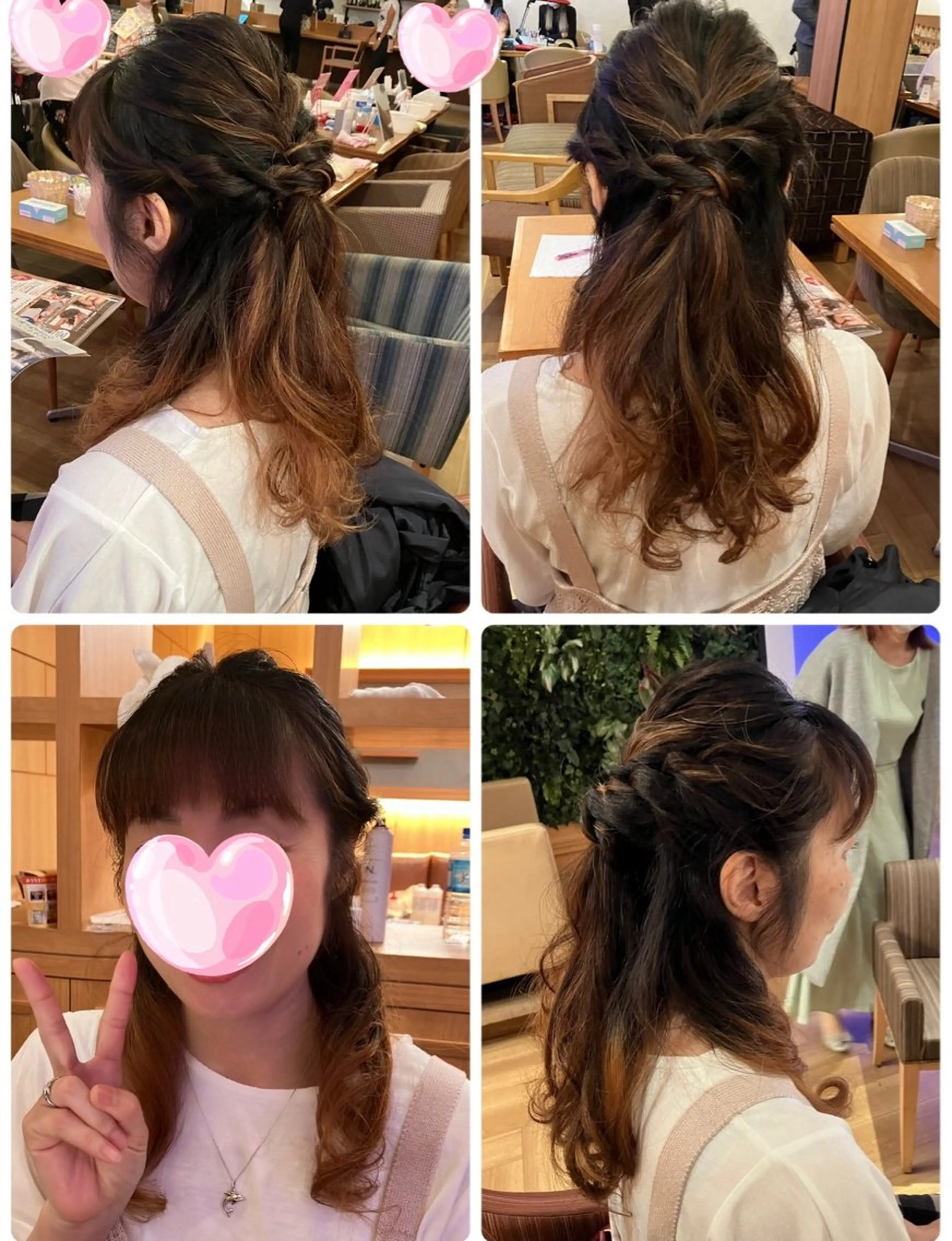 ヘアアレンジ 美容室chou＊chou所属・河邊マリコ まつ毛＆ヘッドスパ✨のエステ・リラクイメージ