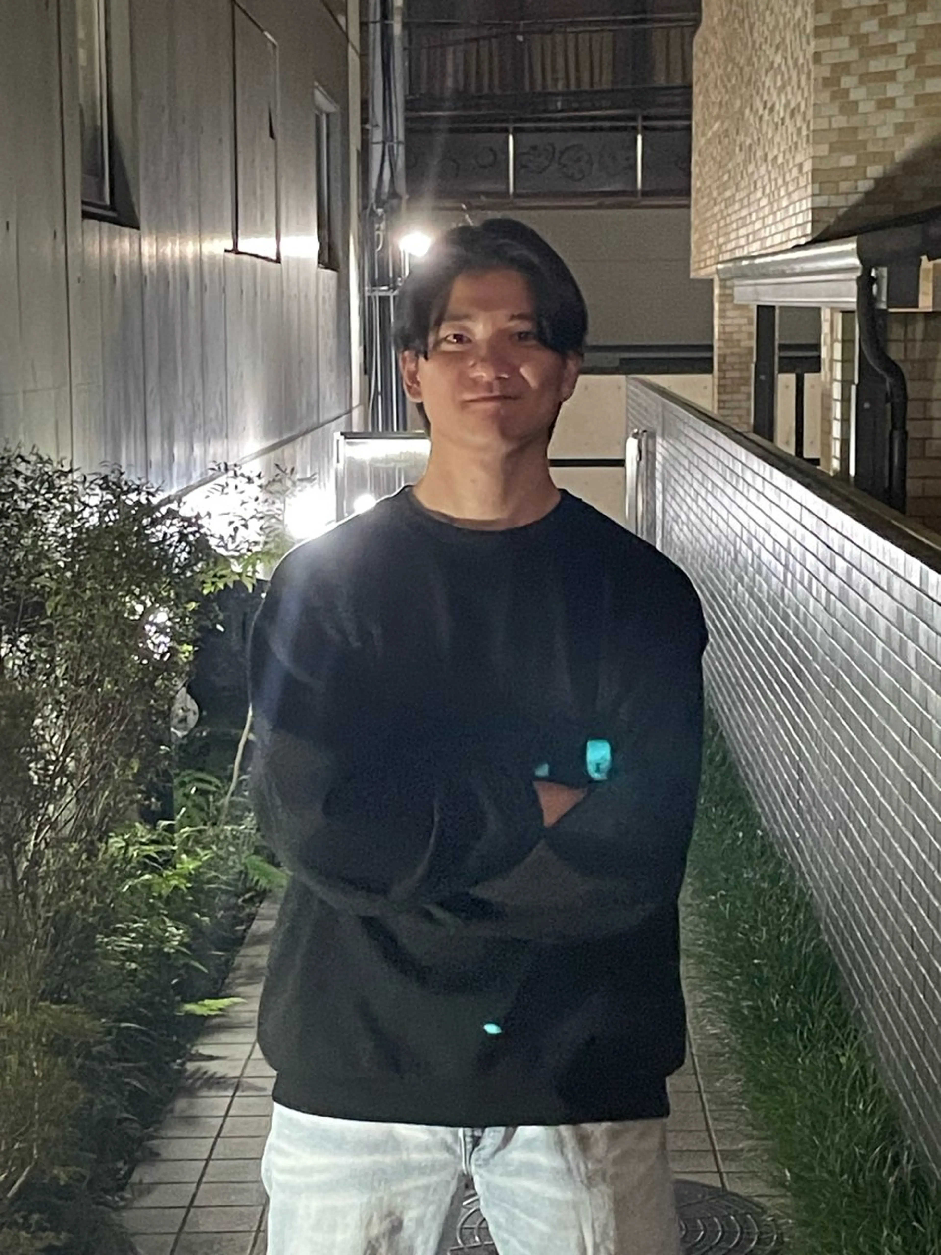 メンズ センターパート Ritsuki メンズ特化😎のヘアスタイル