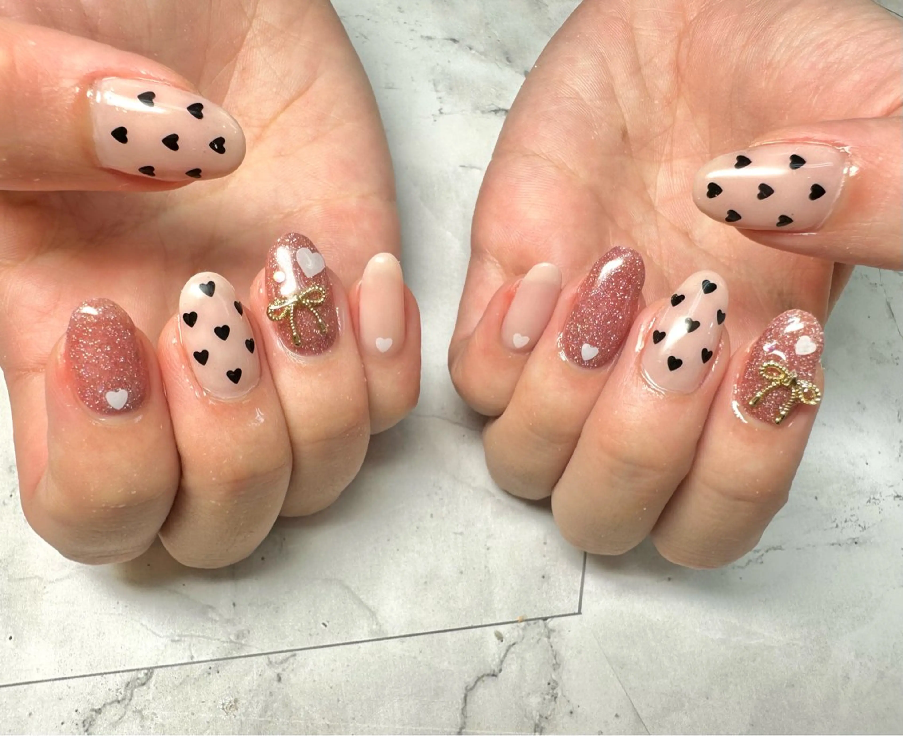 ネイル ハンドネイル Queennail 北堀江AYAのネイルデザイン