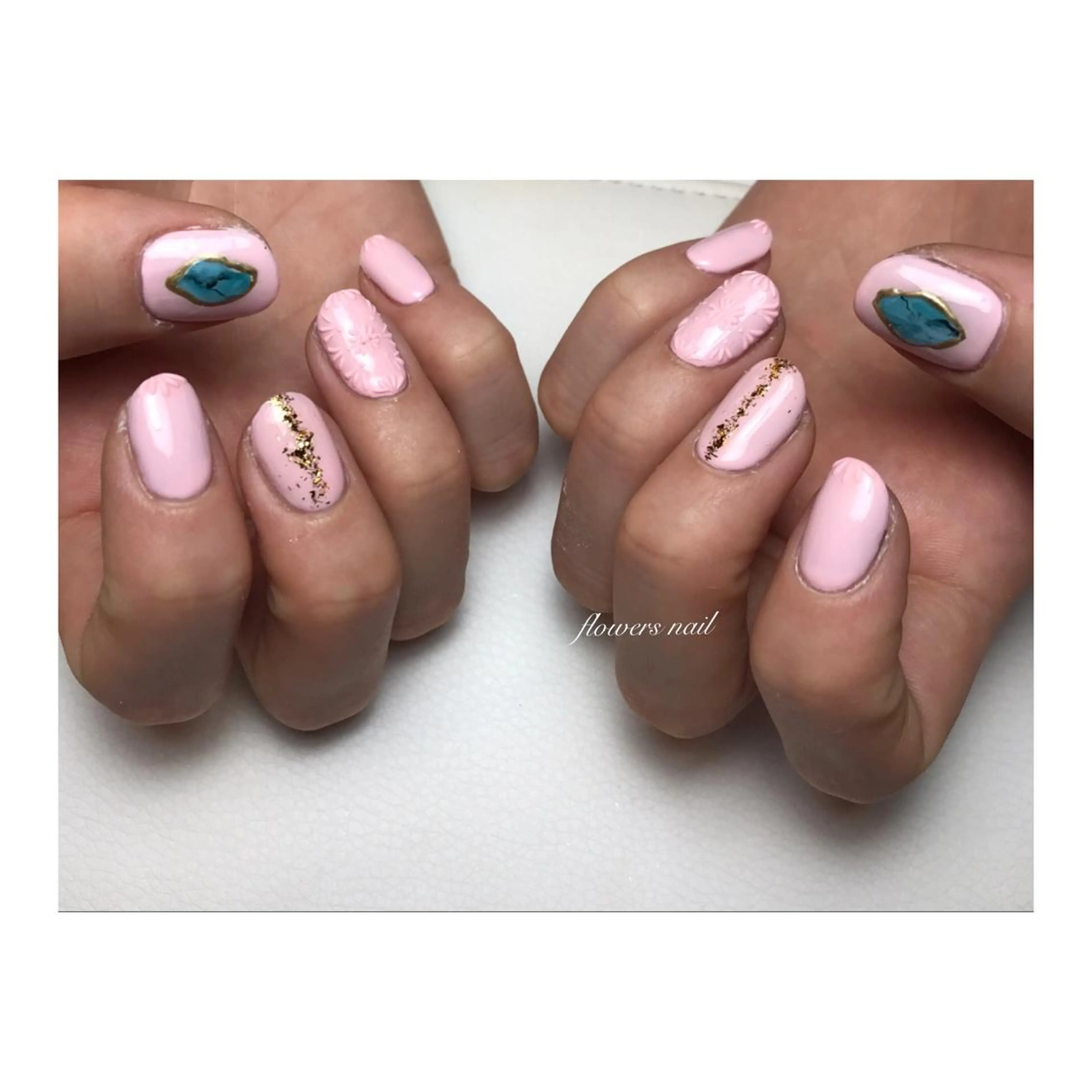 ネイル アートネイル flowers nailのネイルデザイン