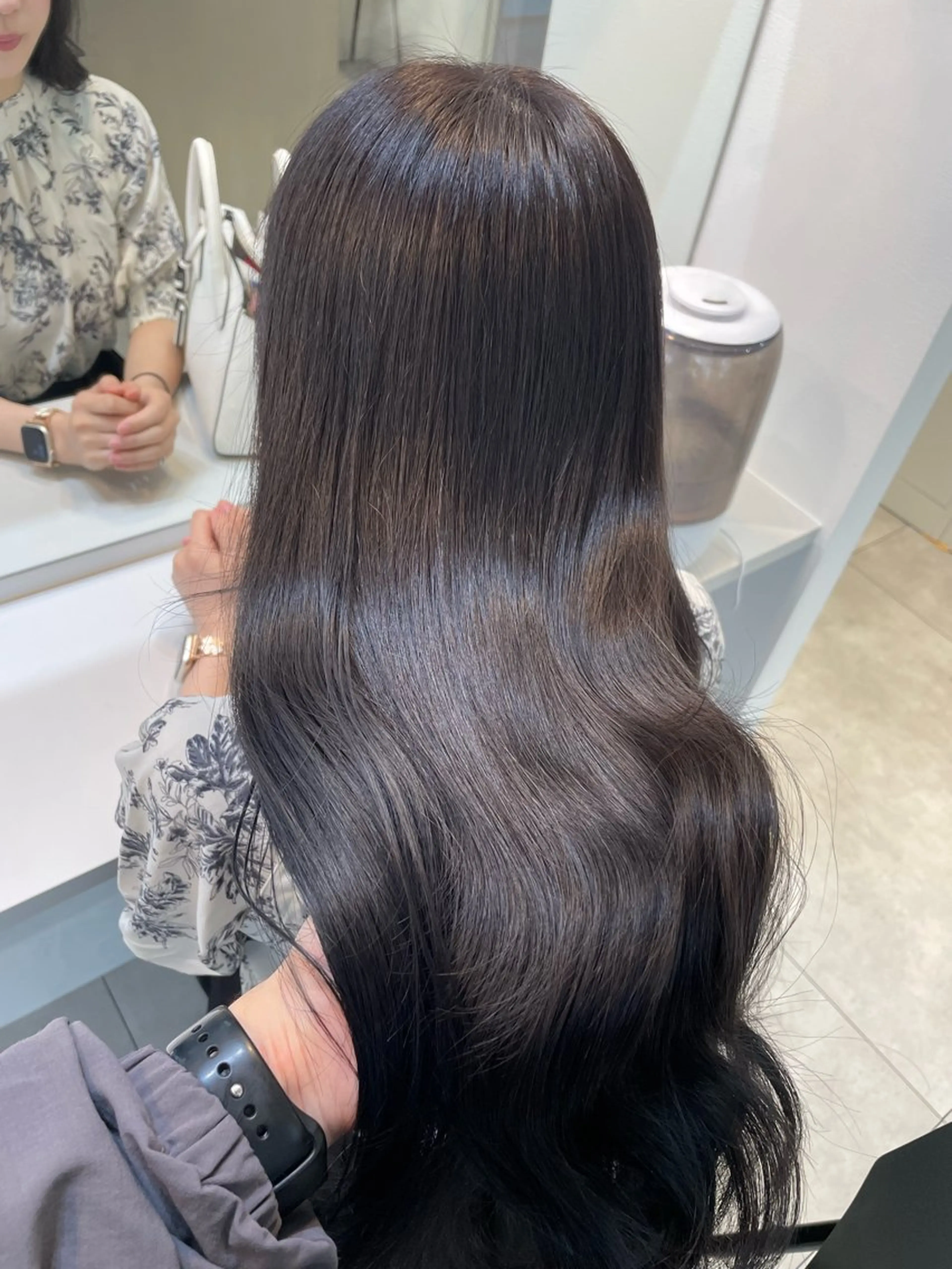 ロング カラー カット ヘアカラー トリートメント 佐藤 悠汰のヘアスタイル