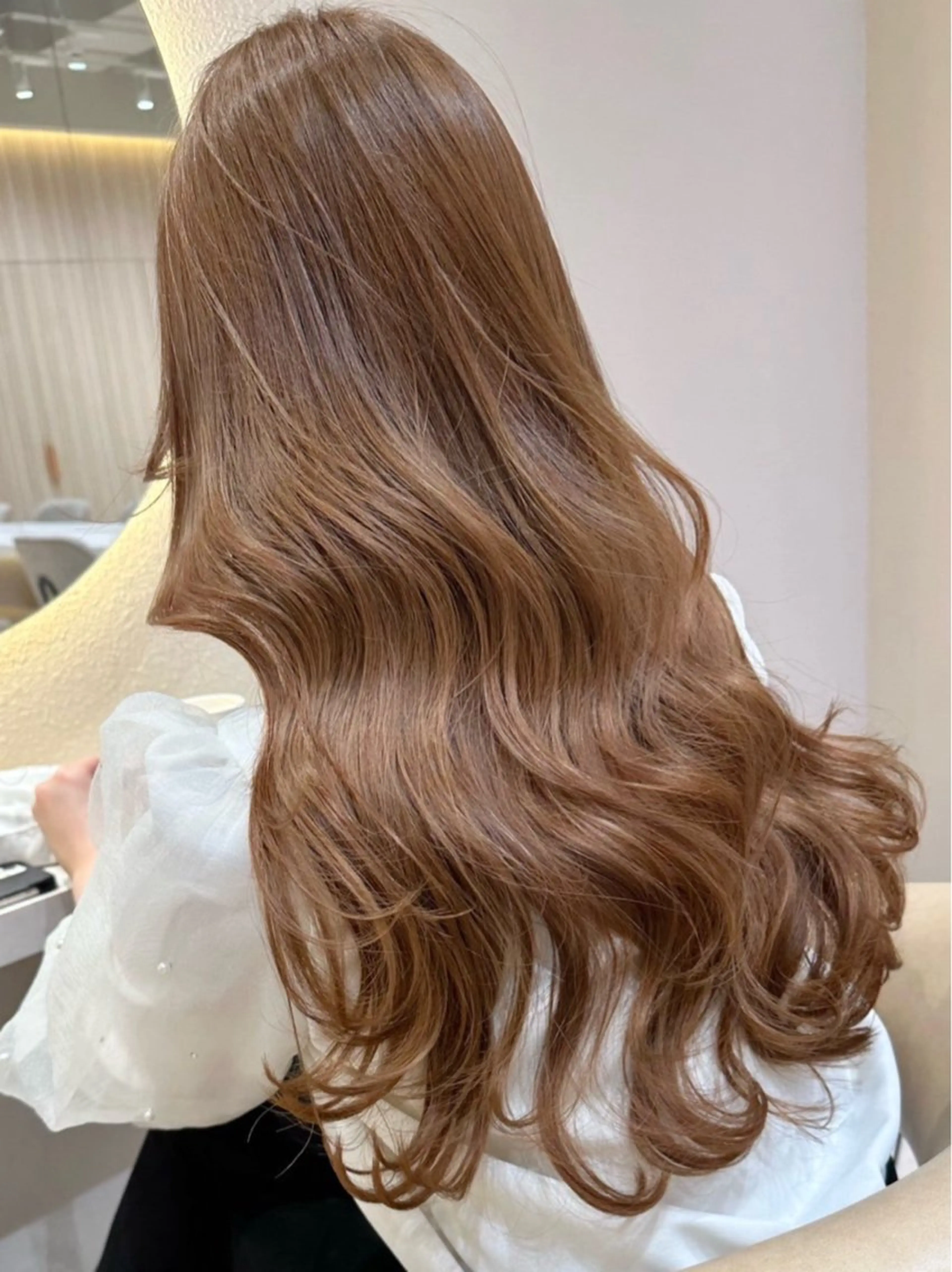 ロング カット ヘアカラー トリートメント 🩵縮毛矯正・ボブ 岩原朋也🩵のヘアスタイル