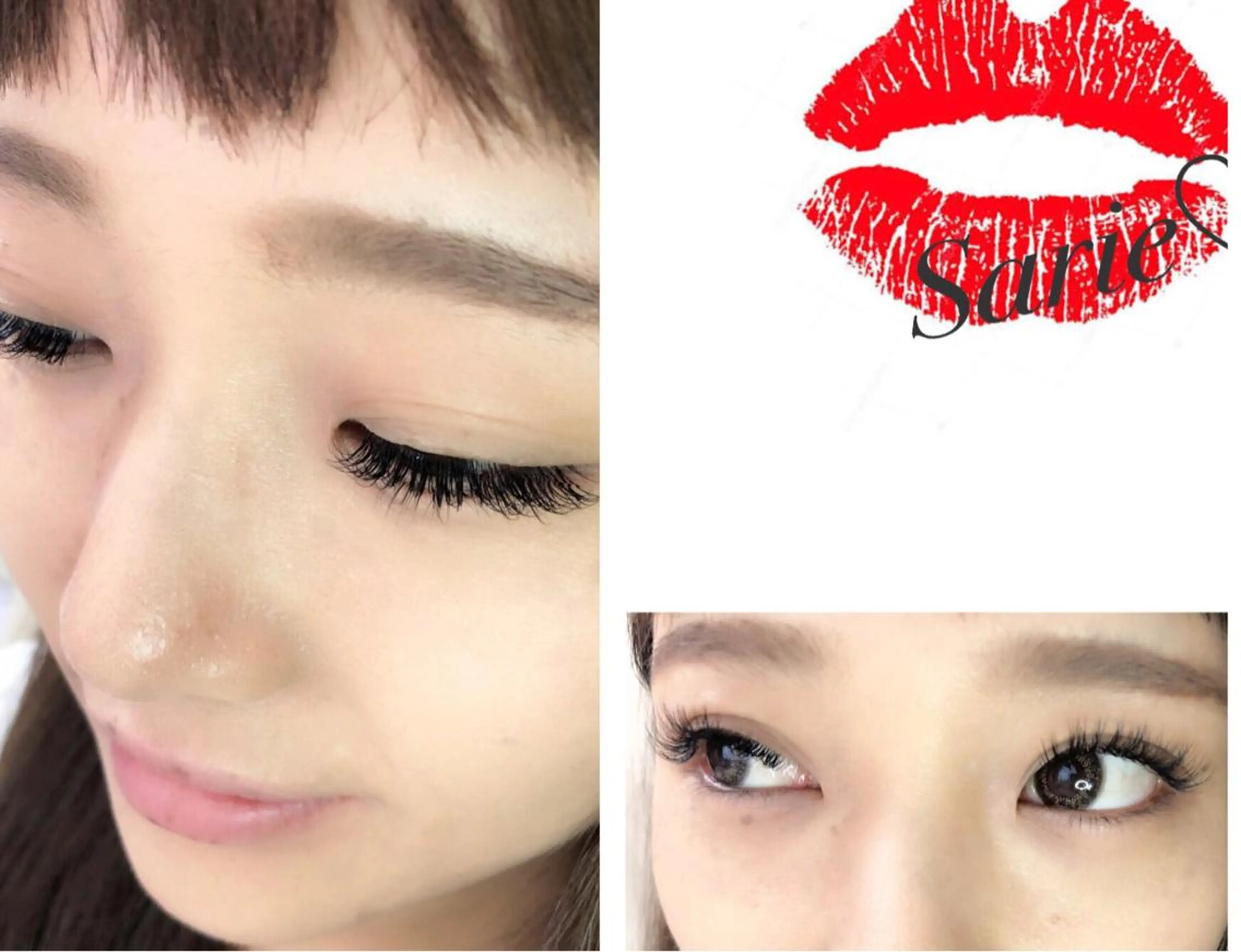 マツエク・マツパ フラットラッシュ Sarie所属・Mai ♡のマツエク・マツパデザイン