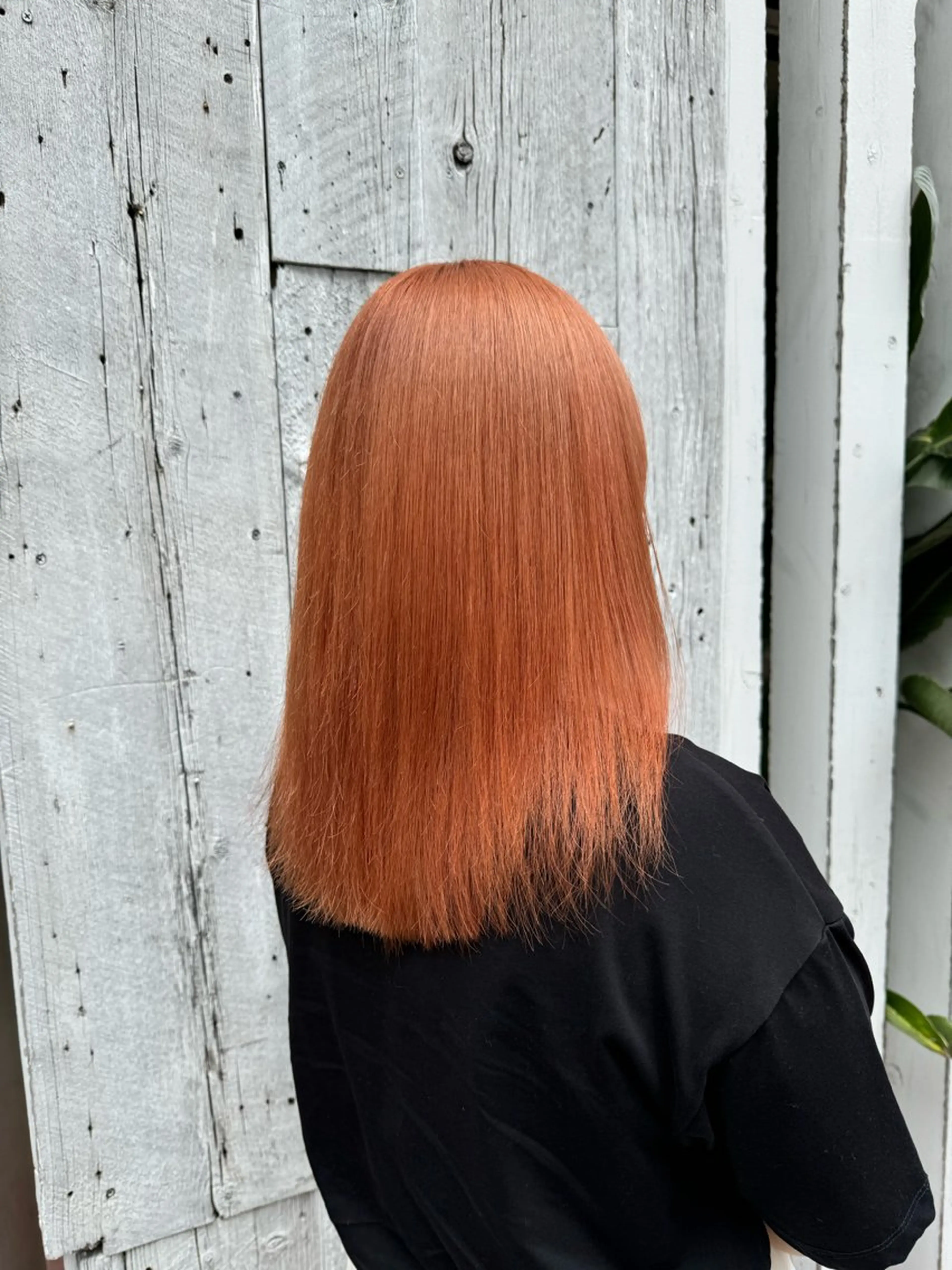 ロング カラー ヘアカラー トリートメント ヘッドスパ ブリーチカラー🦖 岡部木乃夏のヘアスタイル