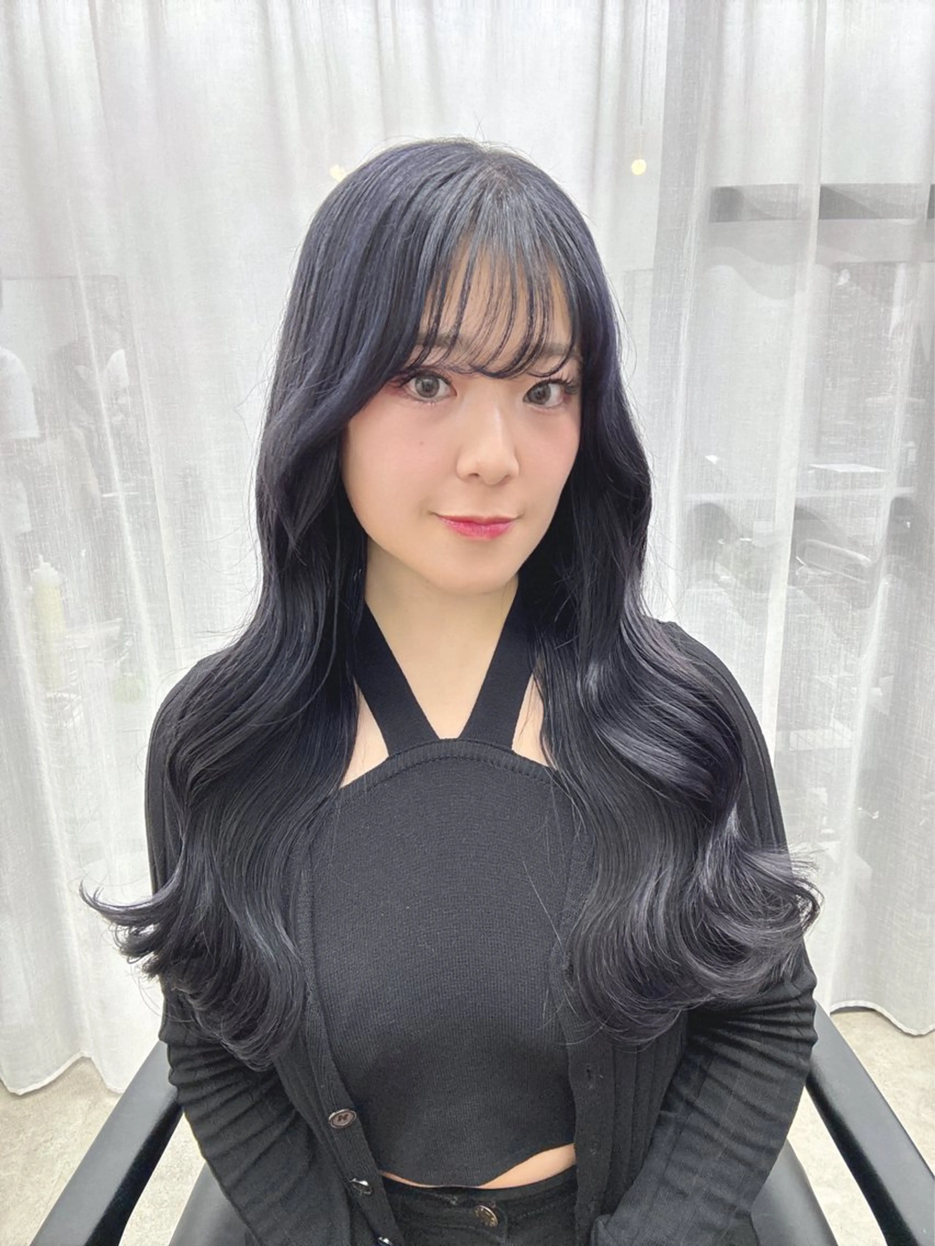 ロング カラー 髪質改善 縮毛矯正 トリートメント 巻ける縮毛矯正🌸 勝倉　麗のヘアスタイル