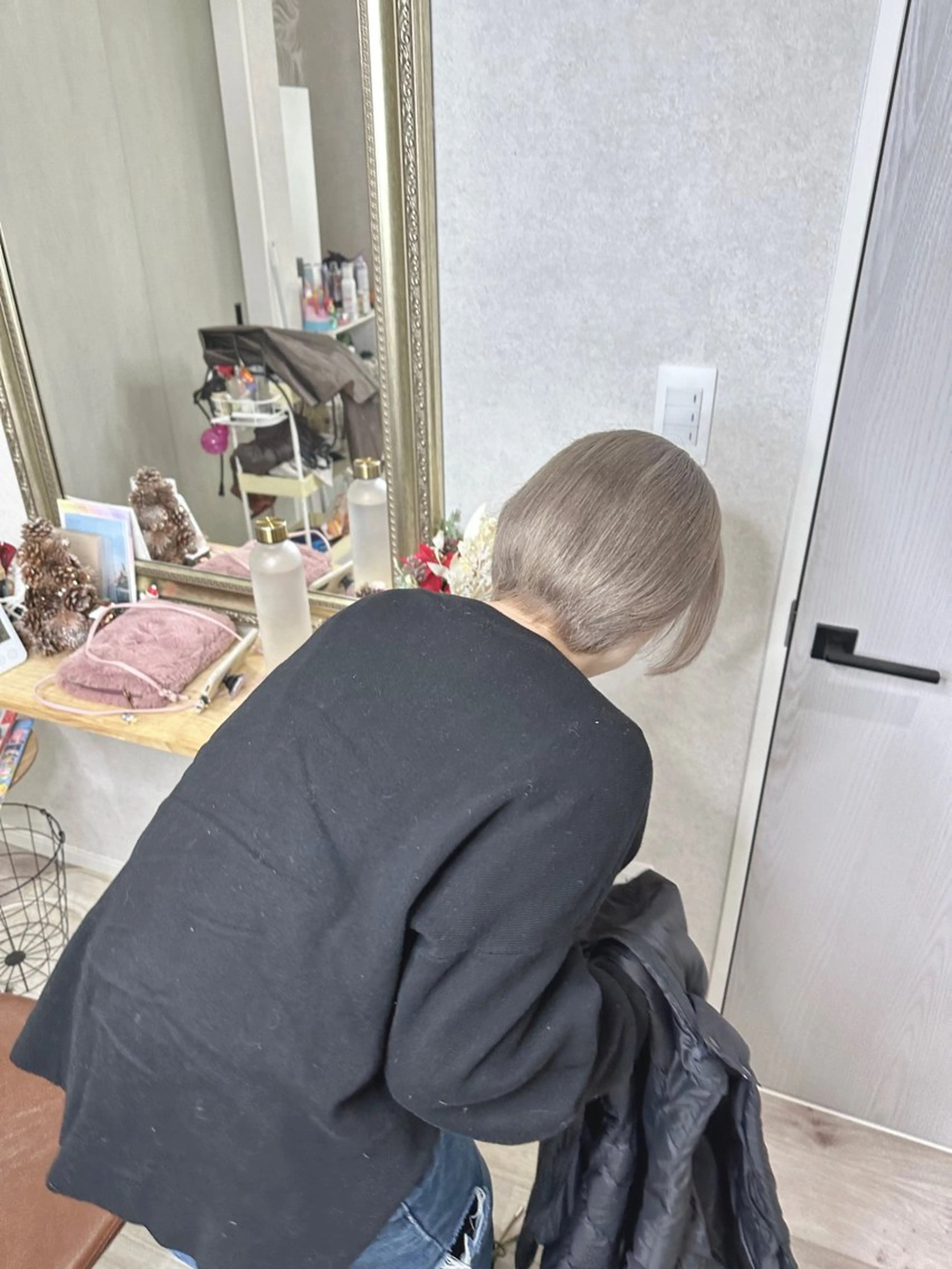 ショート カラー カット ヘアカラー トリートメント Designer EGGのヘアスタイル
