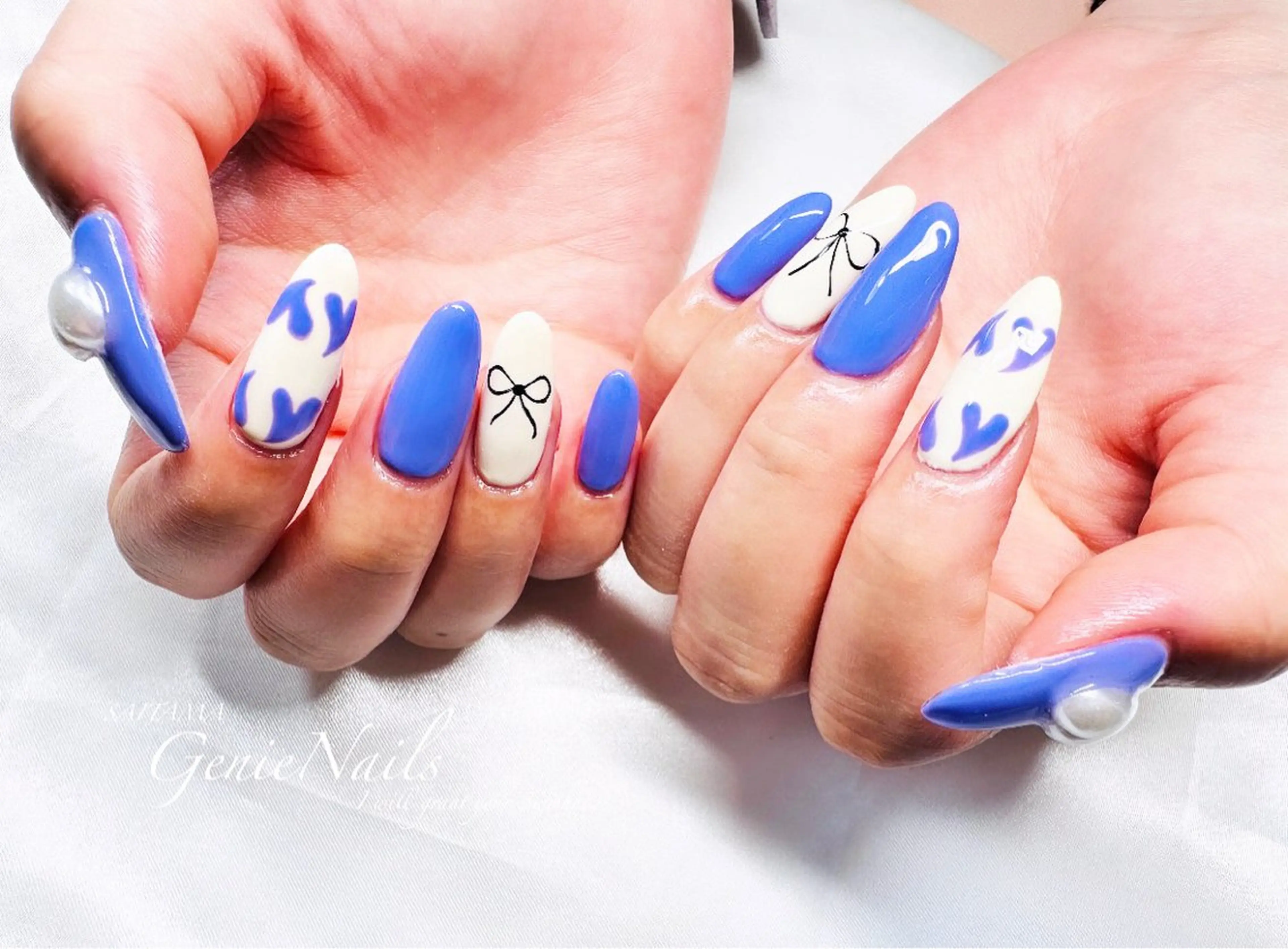 メンズ ネイル アートネイル フットネイル 持ち込み Genie Nailsのネイルデザイン